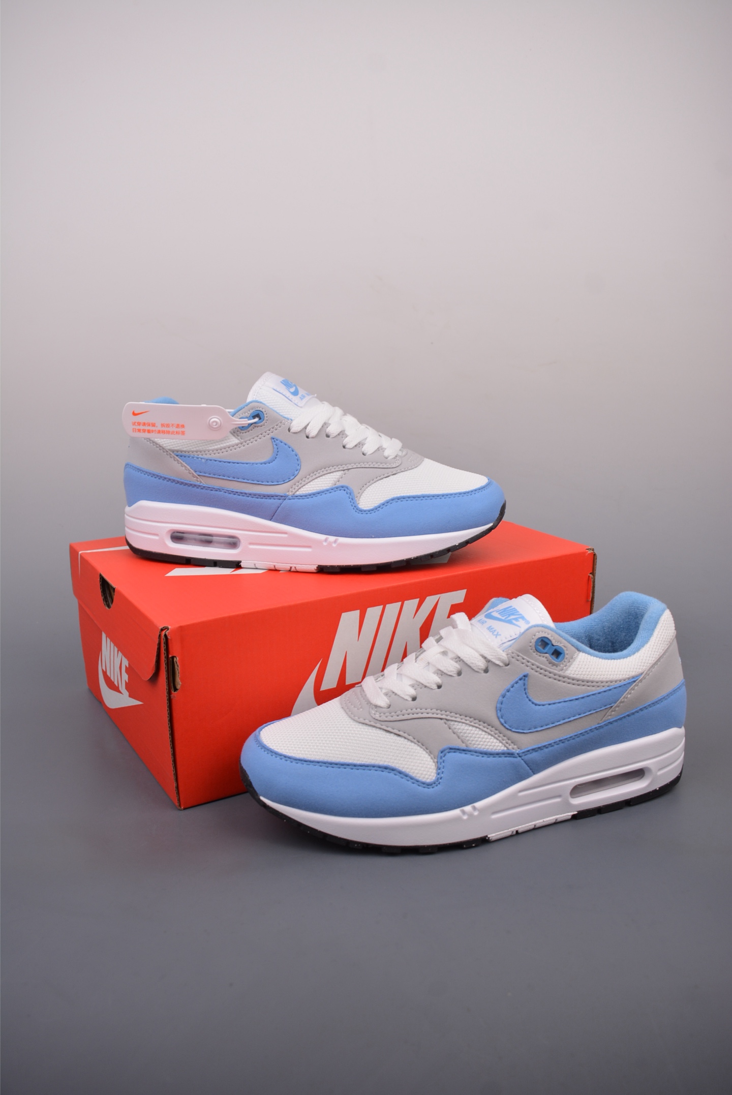 220 Nike Air Max 1 复刻拼接 纯原版本 复古休闲跑步鞋 FD9082-103