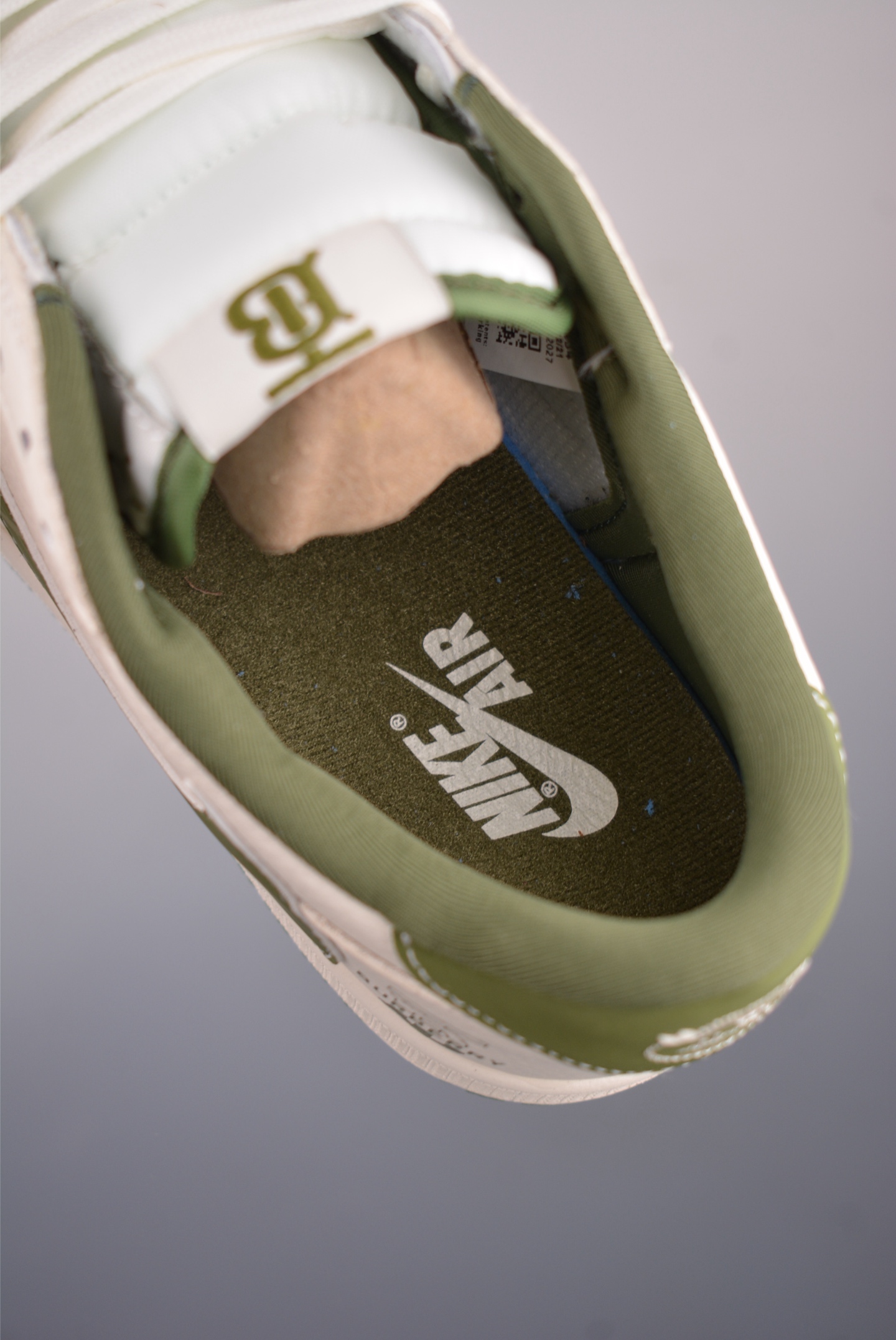 Fragment x Travis Scott x BUREERRY Air Jordan 1 Low 三方联名倒钩 方 XS2024-034
