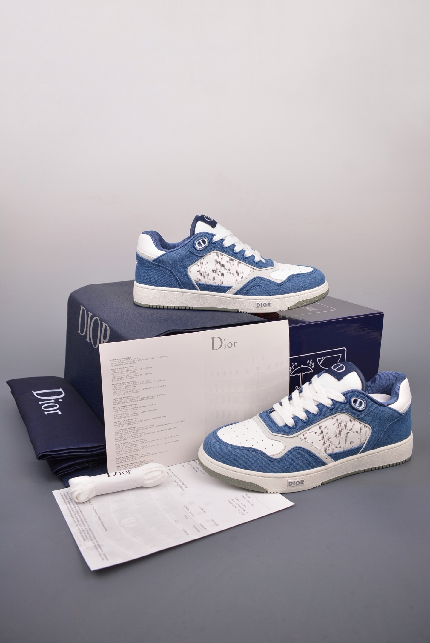Dior迪奥B27系列 经典奢侈品 休闲运动板鞋  3SH132ZIRL11
