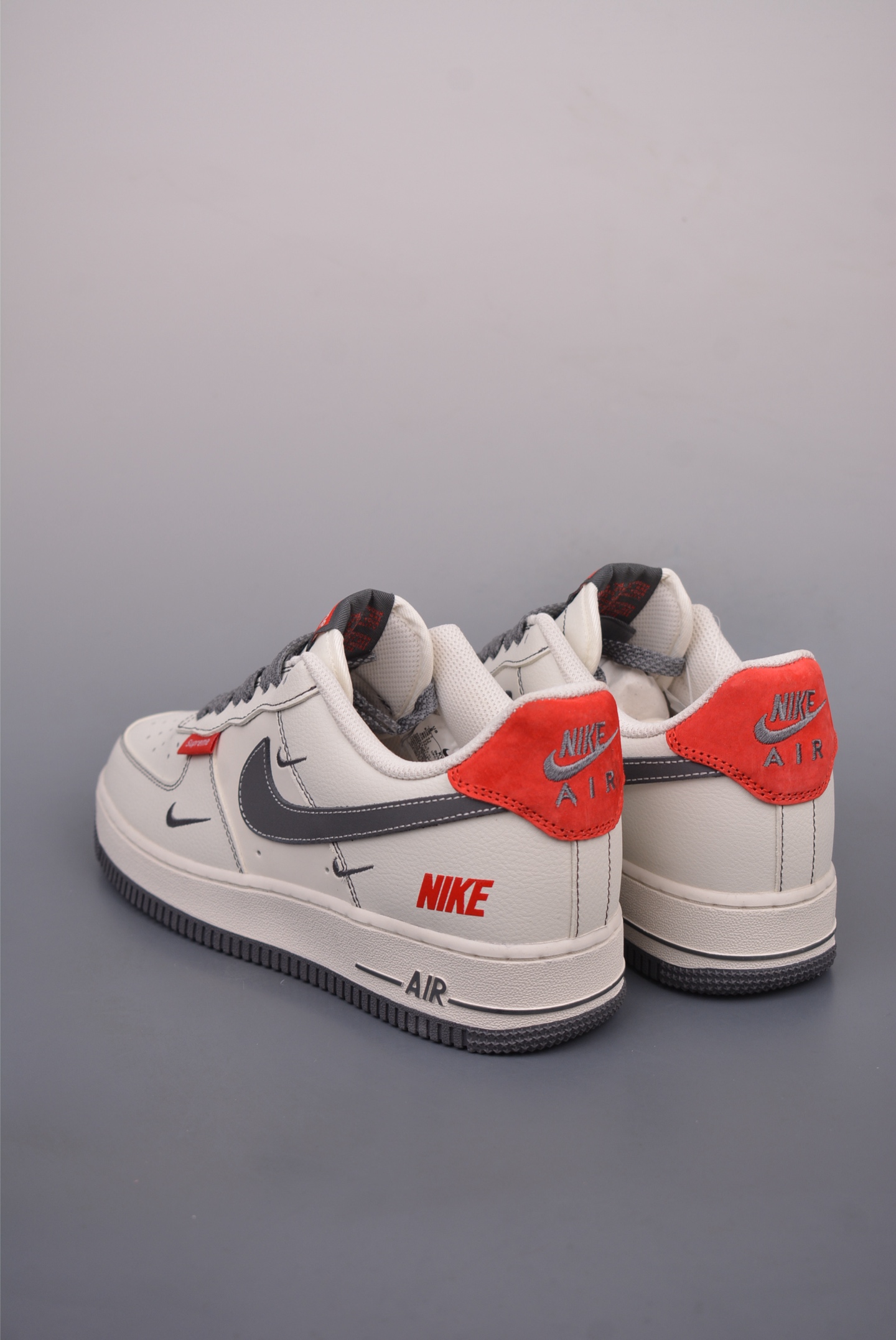 260  Nike Air Force 1 Low 白灰红 KY8899-101