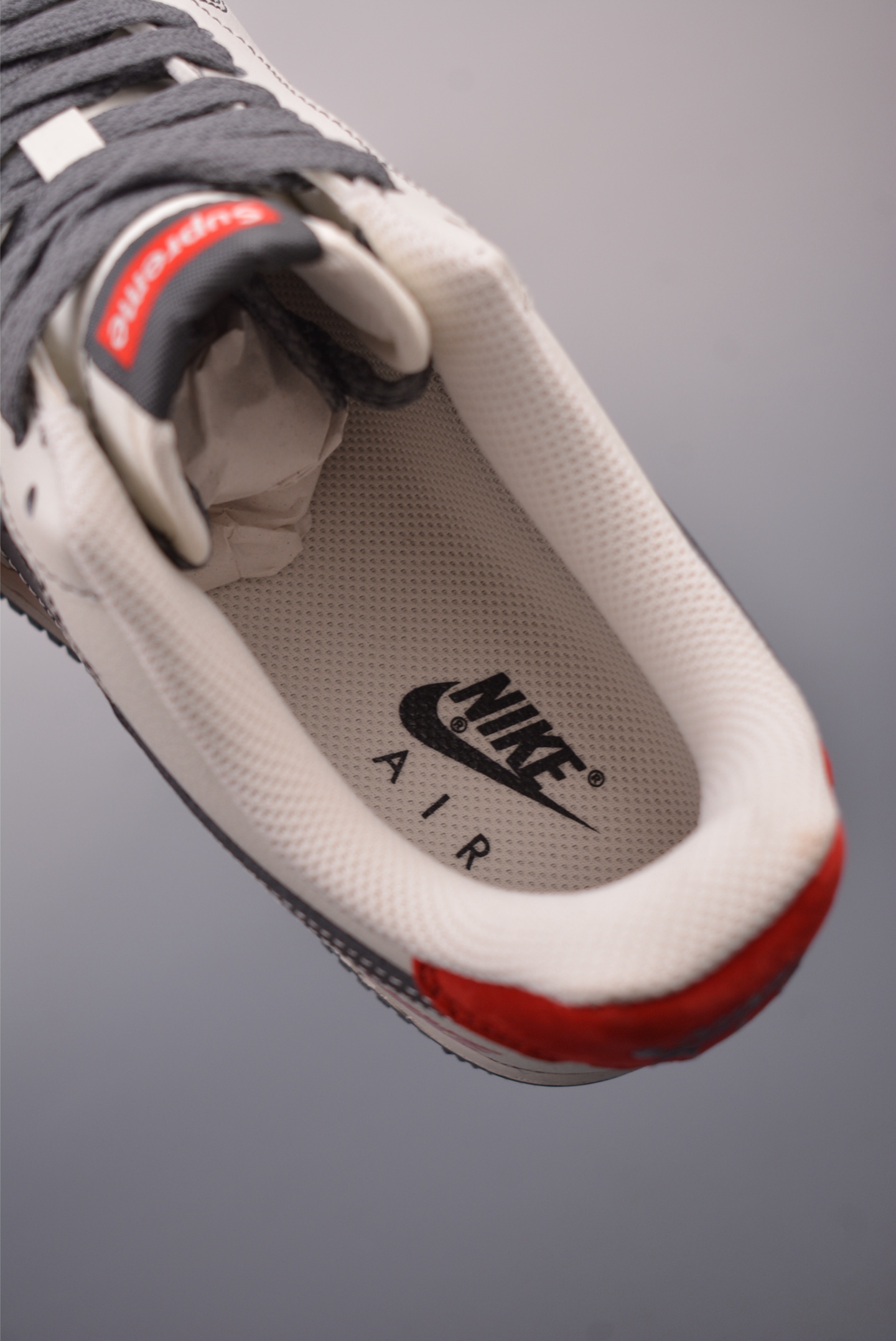 260  Nike Air Force 1 Low 白灰红 KY8899-101