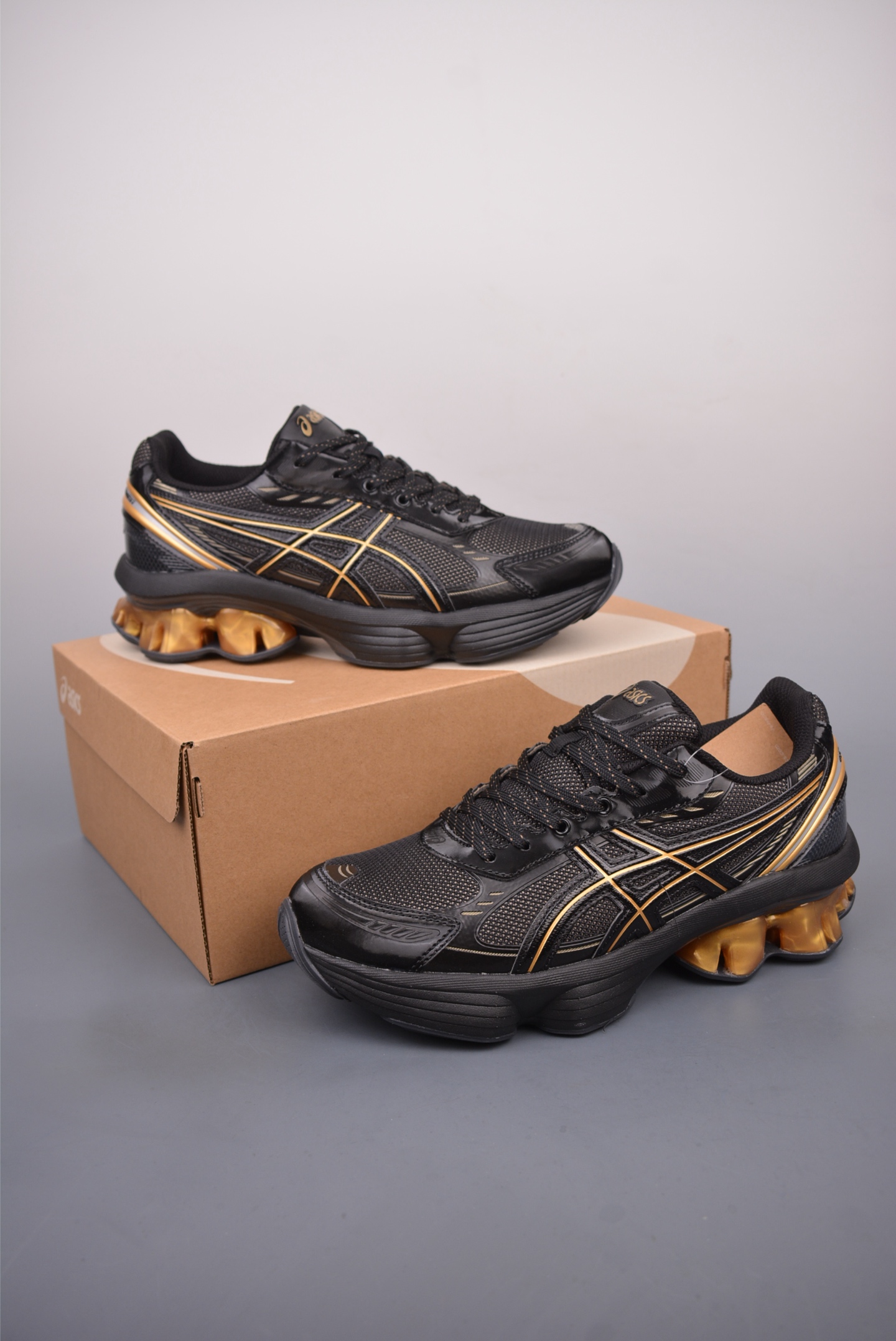 260  Asics Gel-Kinetic Fluent 纯原版本 亚瑟士运动休闲透气专业跑鞋 1203A591-001