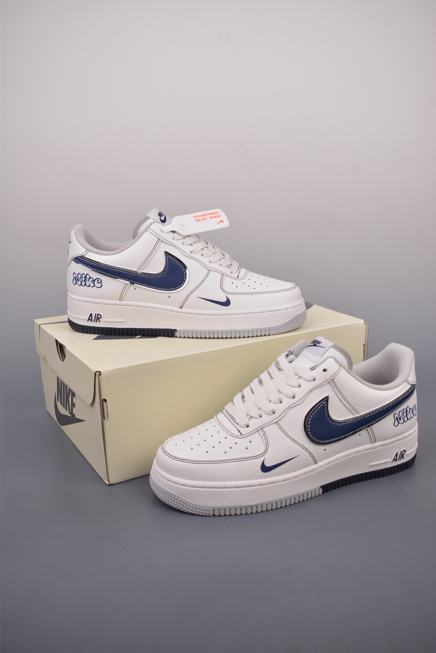 240  Nike Air Force 1 Low 白蓝双色底  DQ6628-151