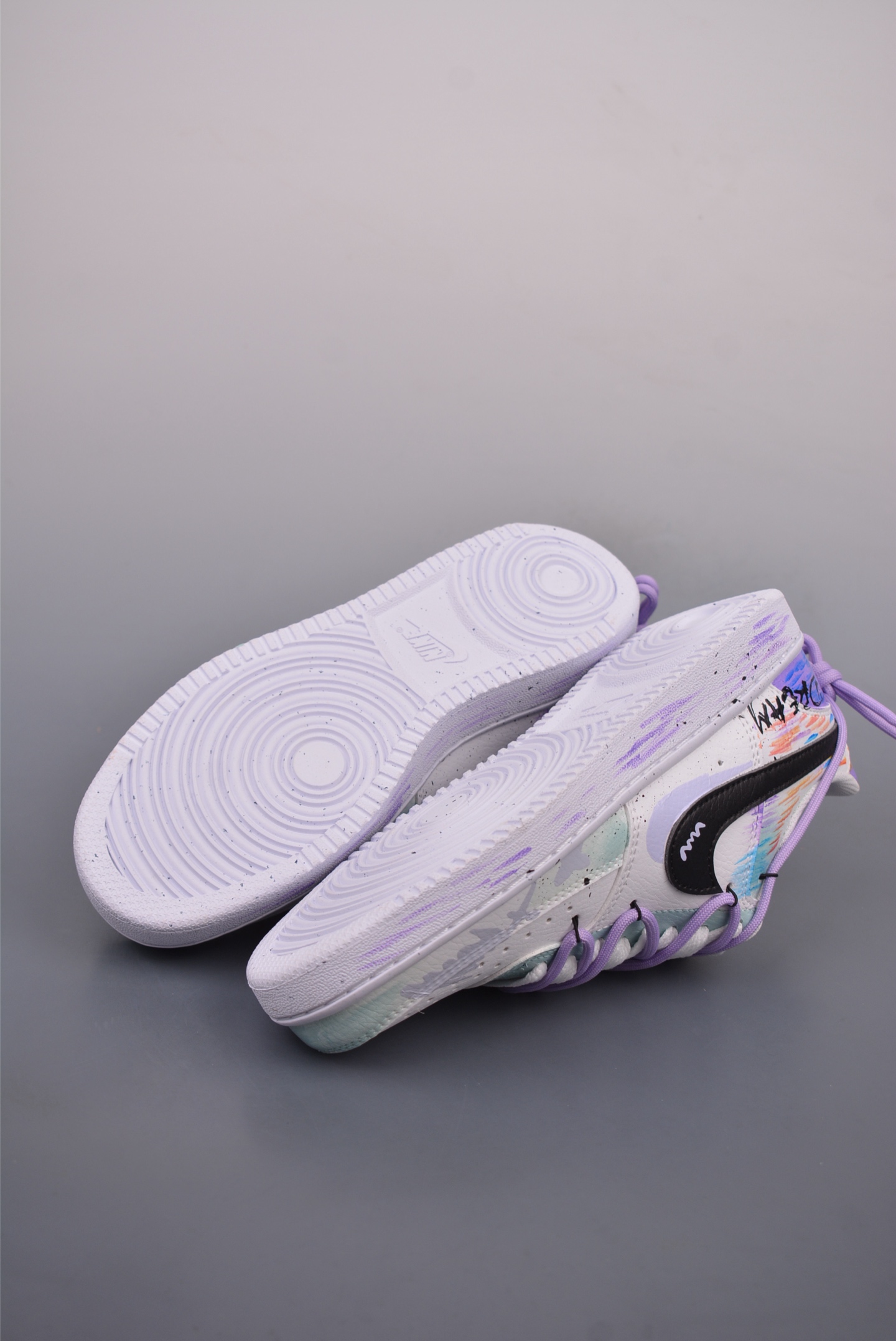 260  Nike Court Vision Low 解构绑带 休闲运动板鞋 低帮百搭透气休闲运动板鞋 DH2987-077