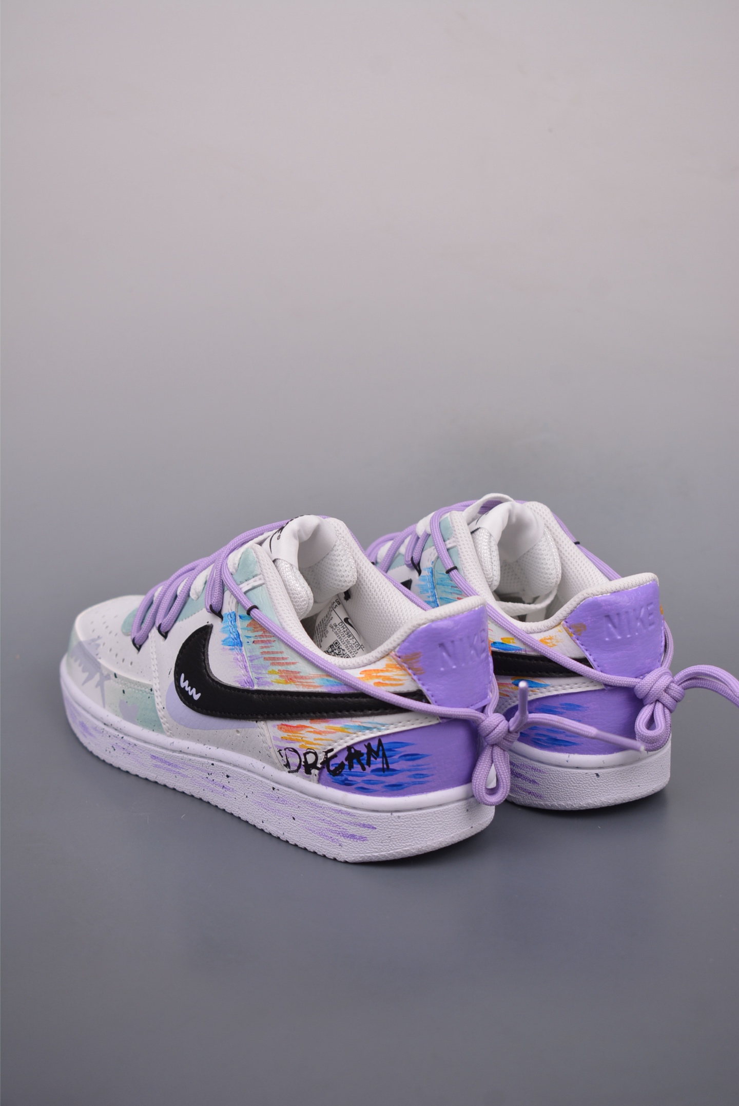 260  Nike Court Vision Low 解构绑带 休闲运动板鞋 低帮百搭透气休闲运动板鞋 DH2987-077