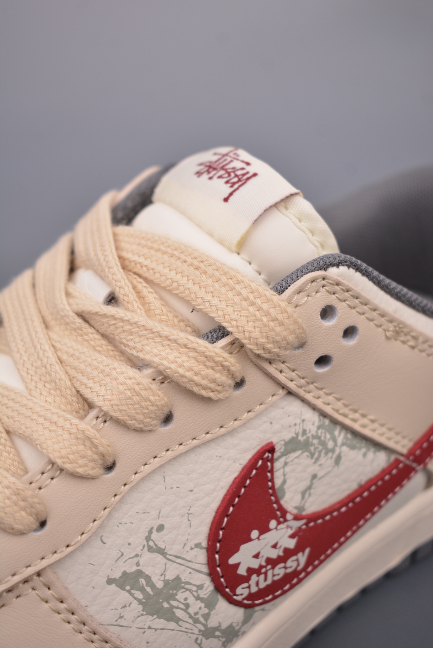 260  Nike SB Dunk Low 斯图西联名 解构抽绳鞋带  JY6988-103