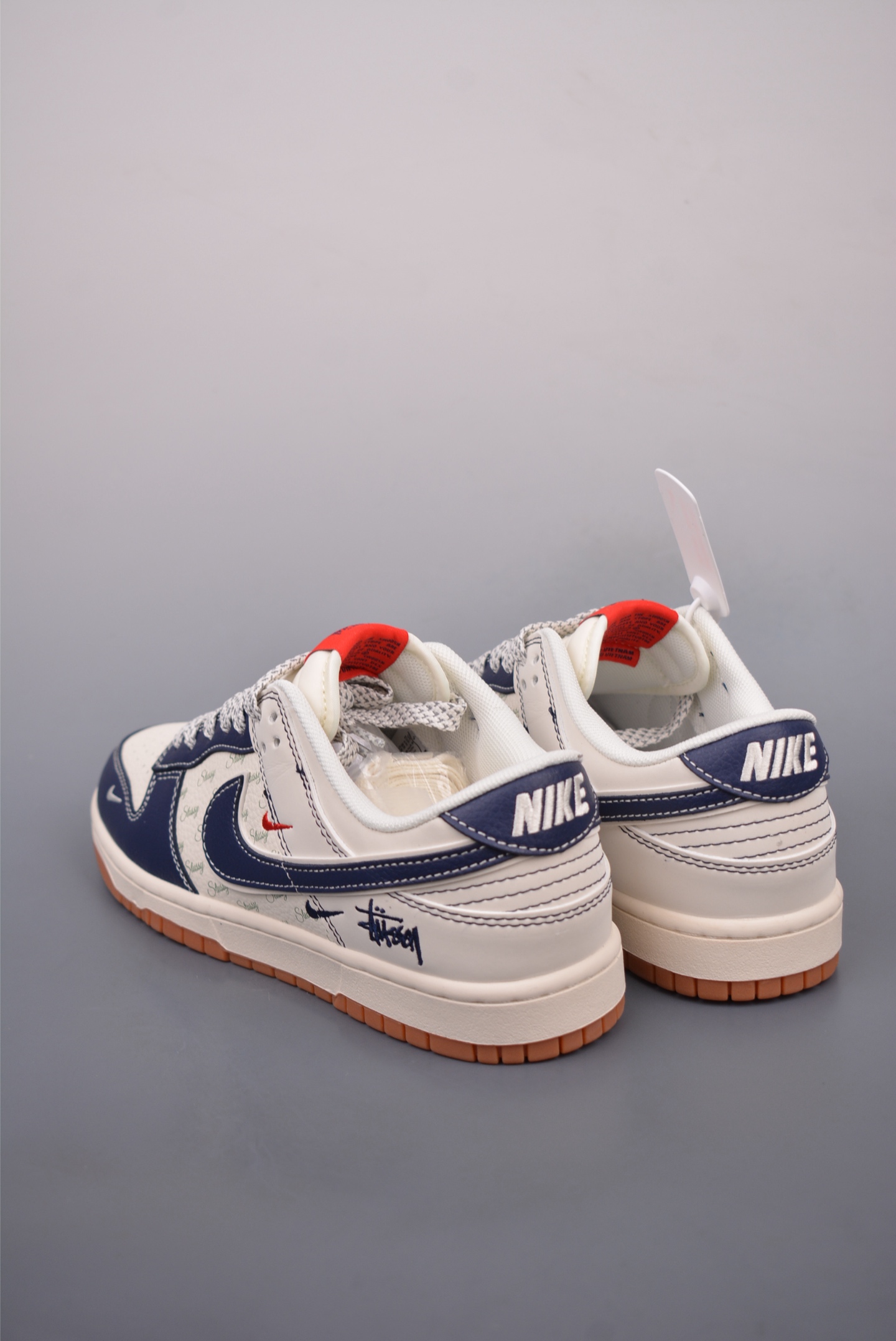 280  Nike SB Dunk Low 斯图西联名 解构抽绳鞋带  XS6078-529