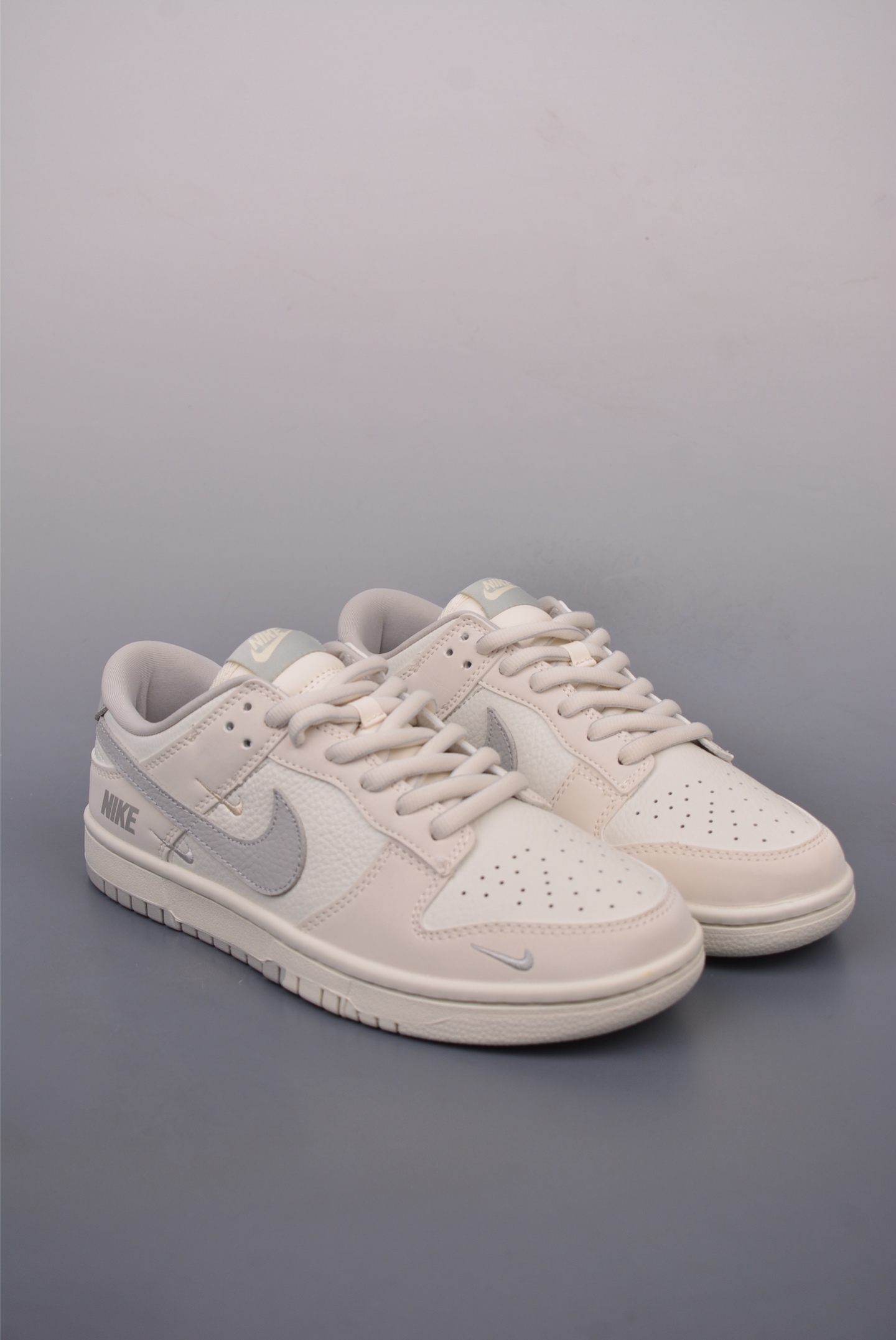 280  Nike SB Dunk Low 灰白 解构抽绳鞋带  SC9207-401