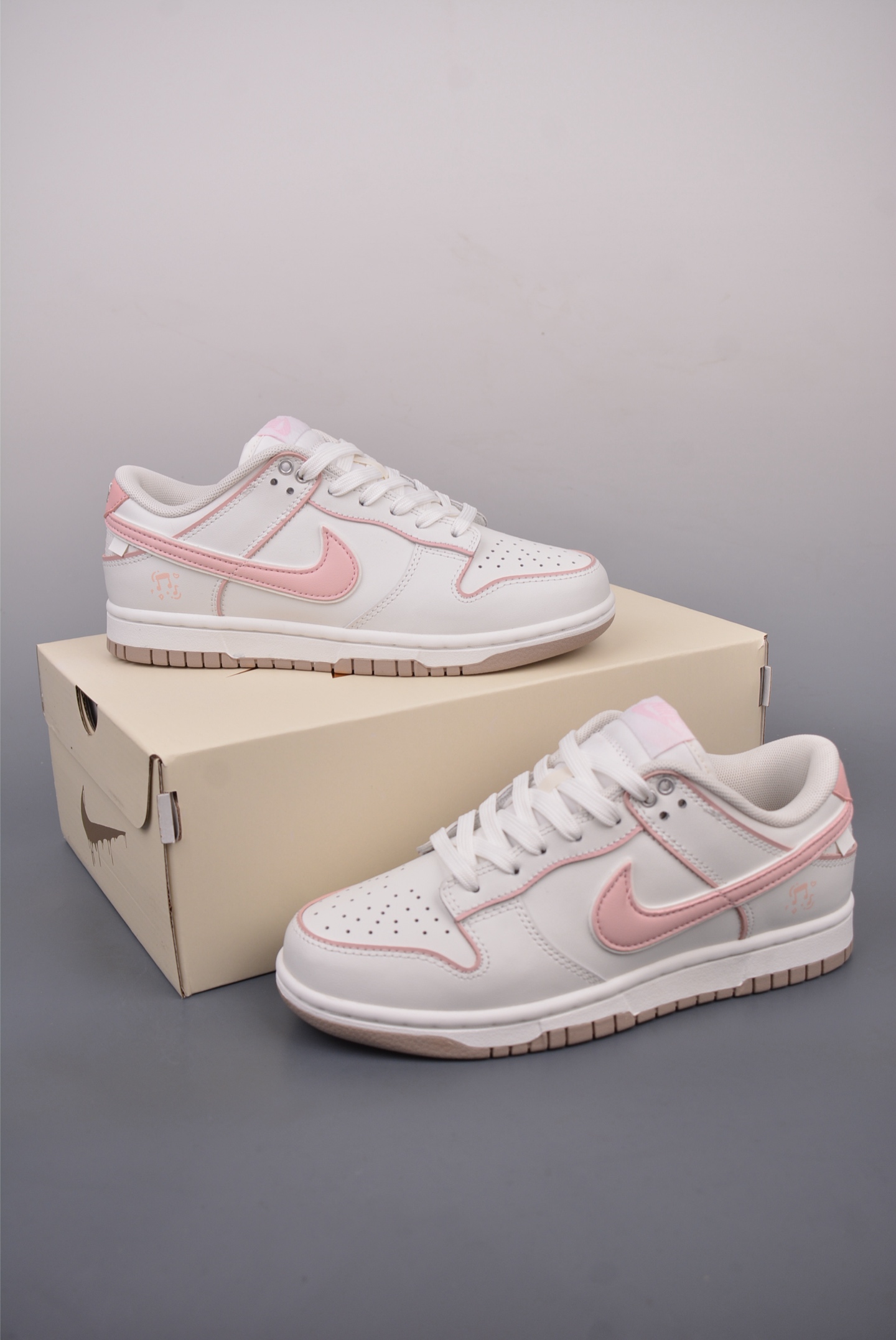 240  Nike SB Dunk Low 白粉乐符 解构抽绳鞋带   WP0212-013