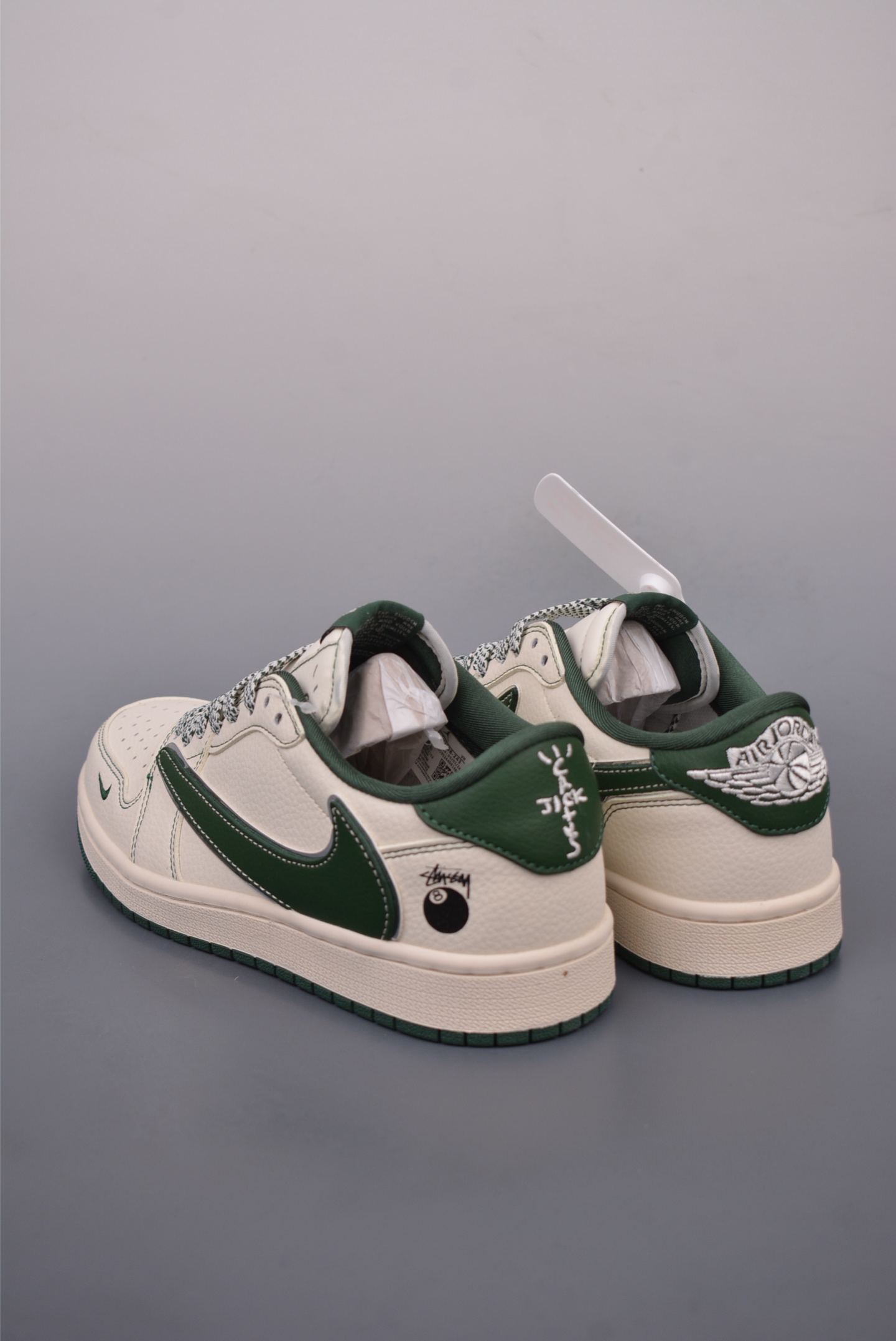 280  Fragment x Travis Scott x Dior Air Jordan 1 Low 三方联名倒钩   ZH2598-243
