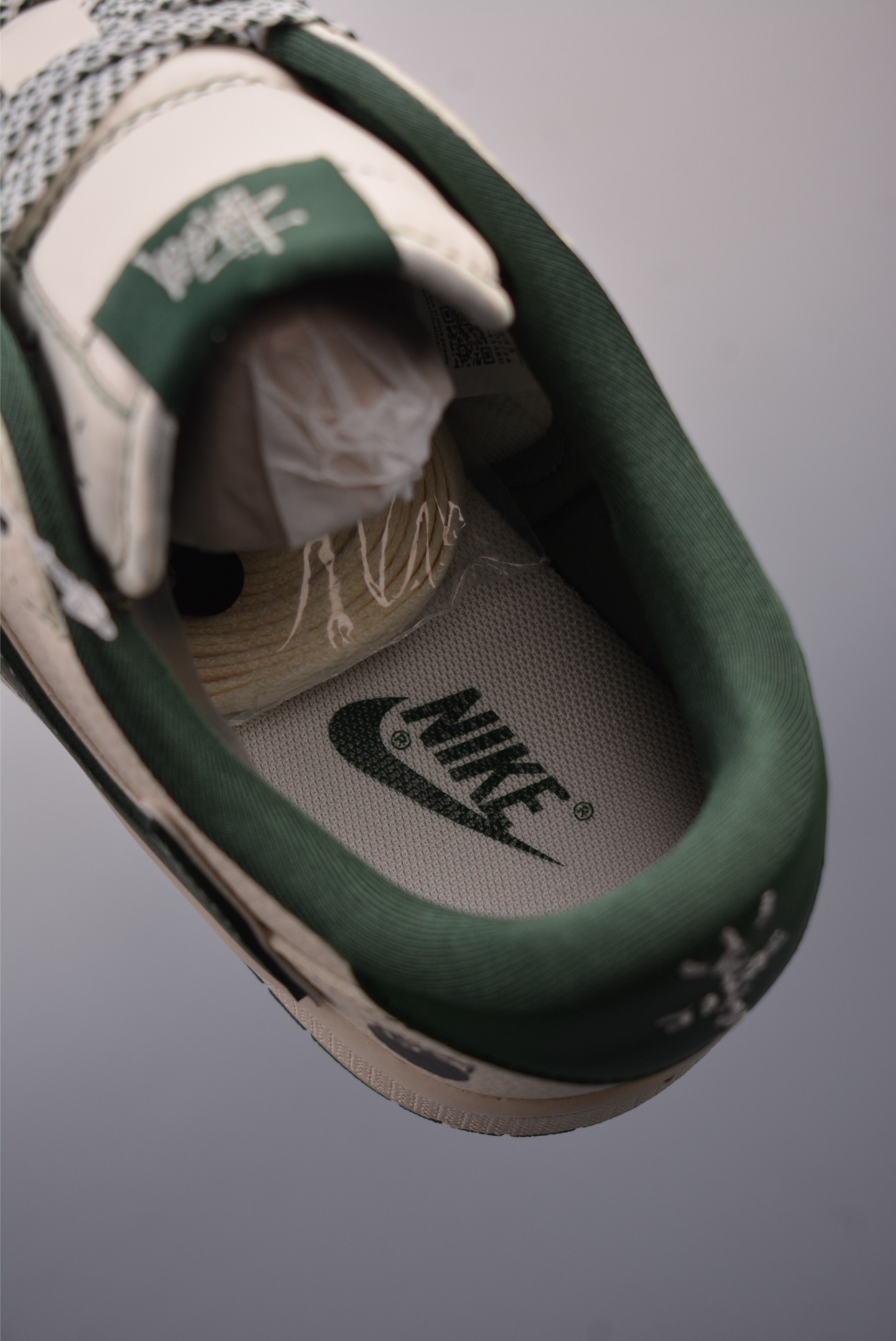 280  Fragment x Travis Scott x Dior Air Jordan 1 Low 三方联名倒钩   ZH2598-243