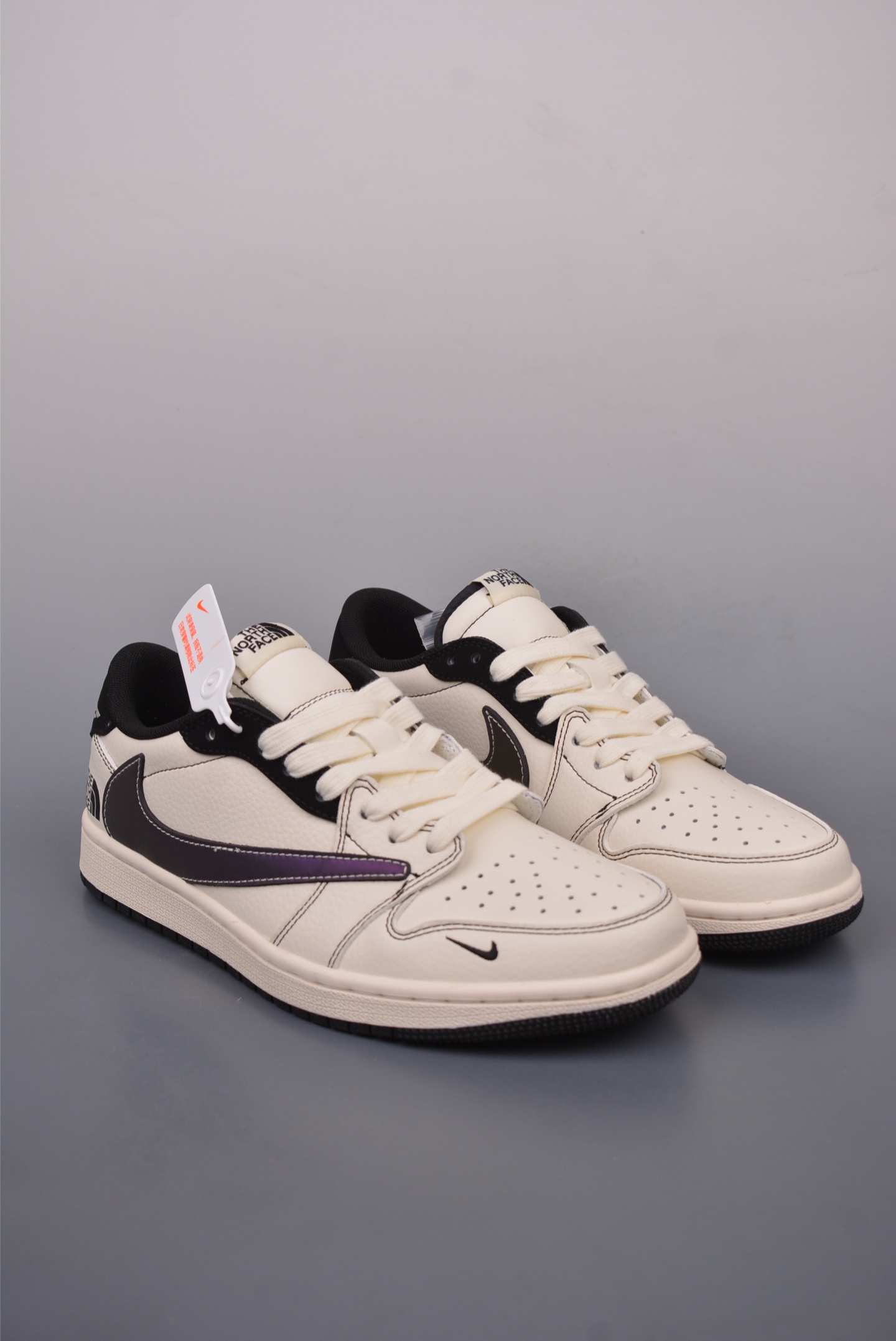 280  Fragment x Travis Scott x 北面 Air Jordan 1 Low 三方联名倒钩   XS6089-509