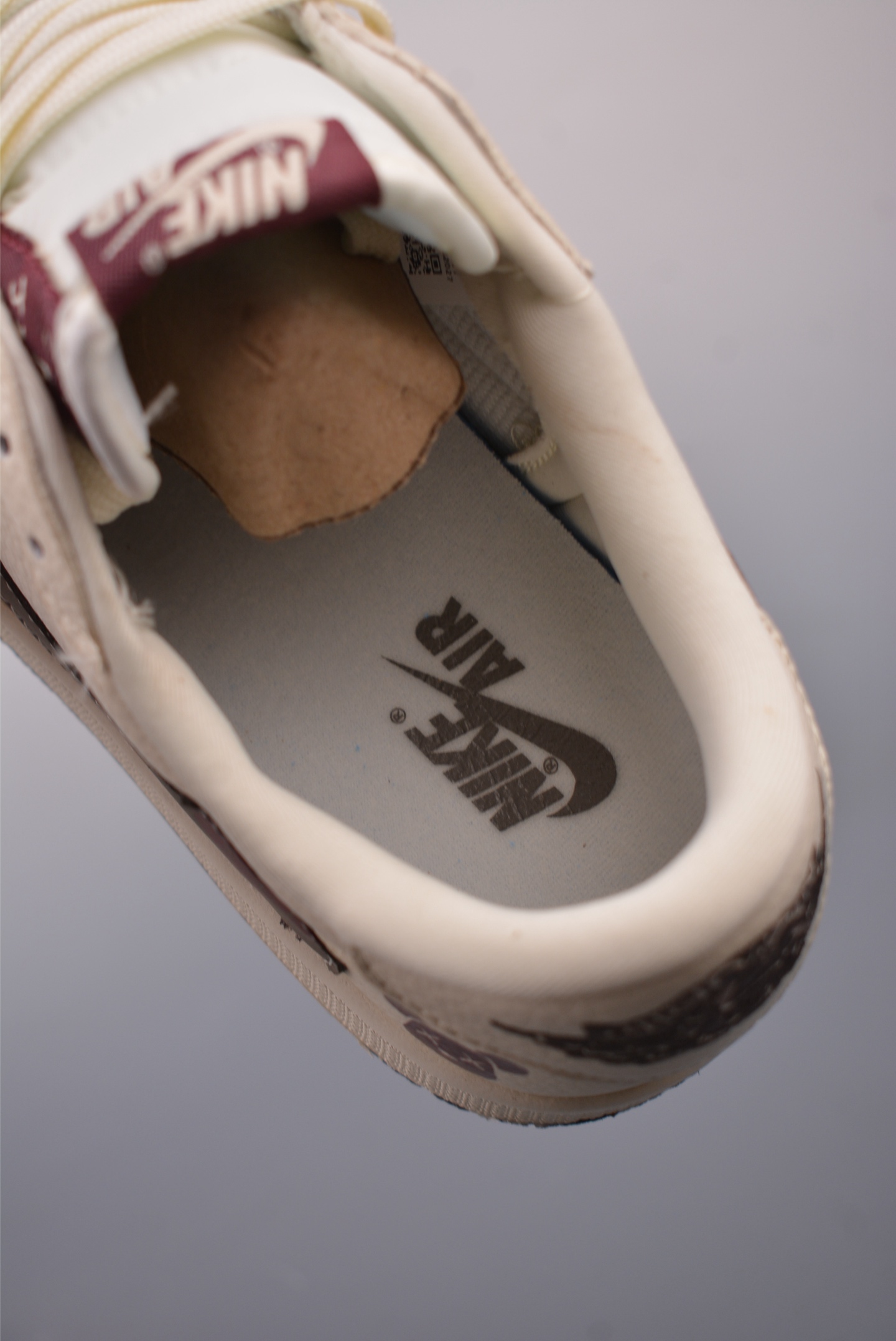 280  Fragment x Travis Scott x 暴力熊 Air Jordan 1 Low 三方联名倒钩   LD2025-004