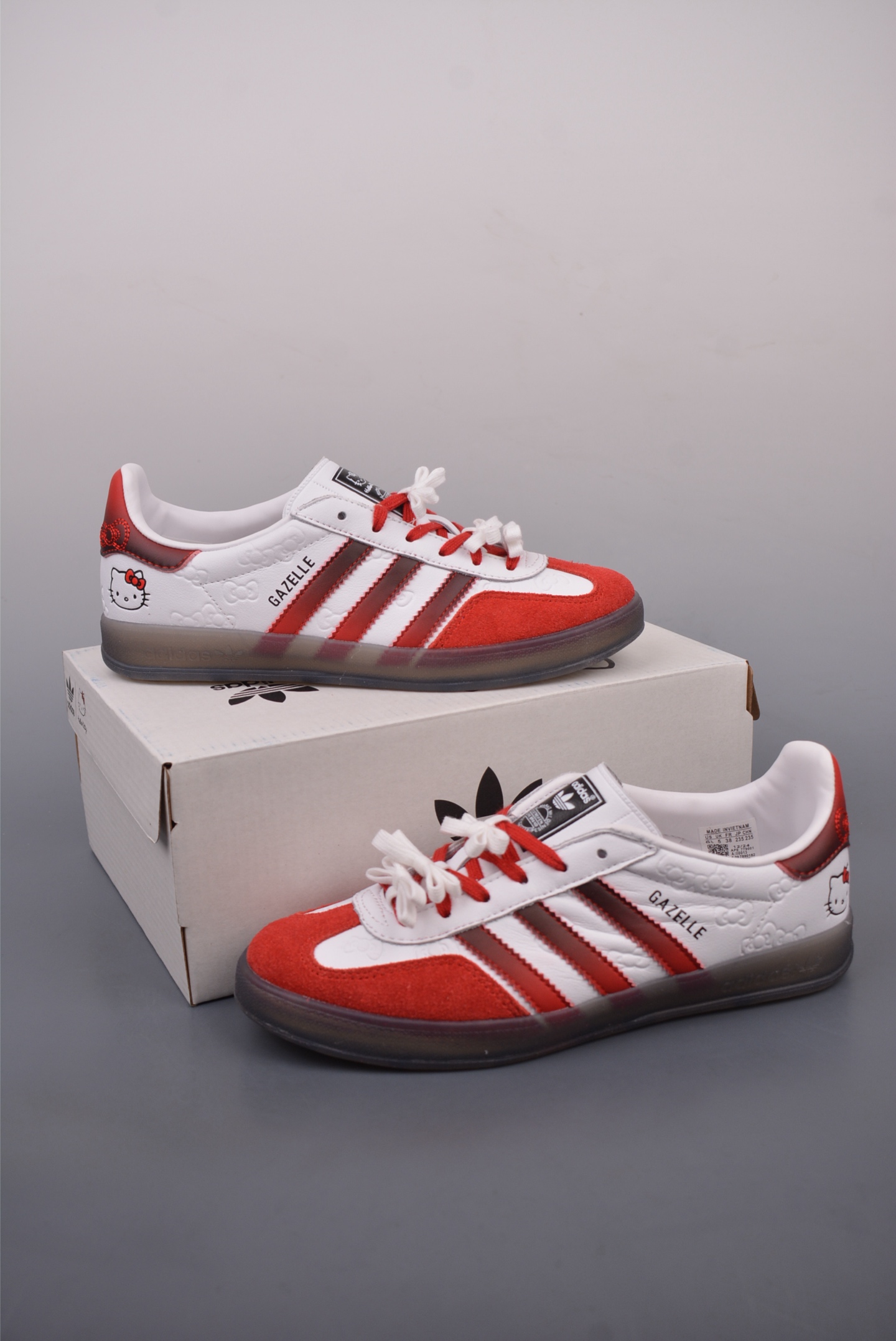 180  adidas Originals Gazelle INdoor  三叶草休闲防滑耐磨低帮板鞋  II0013