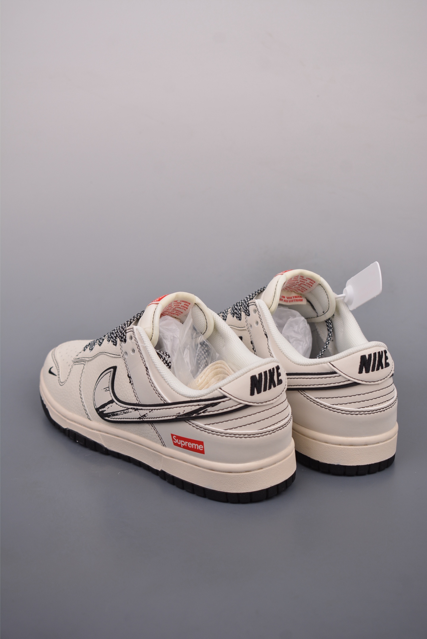 280  Nike SB Dunk Low Supreme联名 解构抽绳鞋带  JJ2508-560