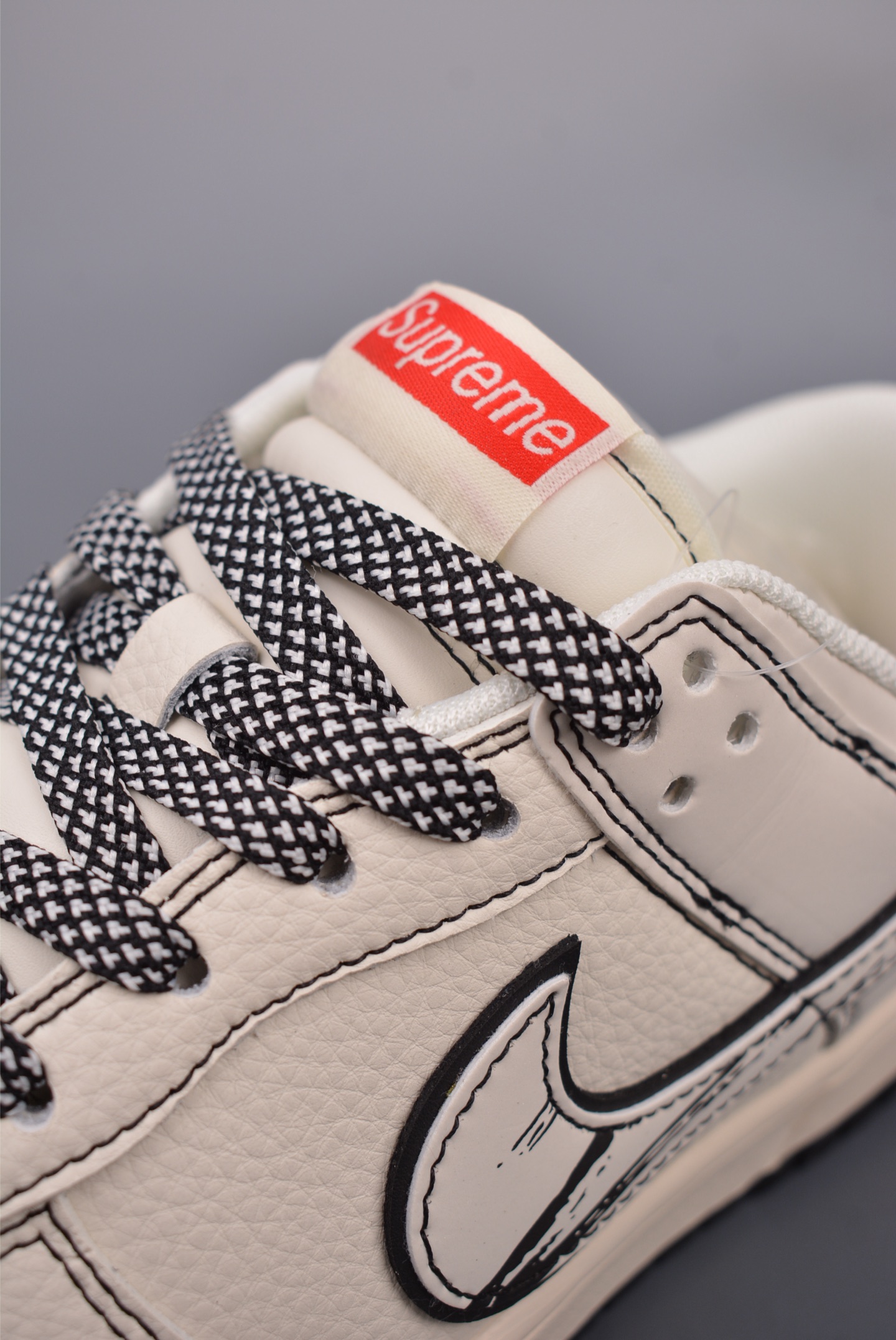 280  Nike SB Dunk Low Supreme联名 解构抽绳鞋带  JJ2508-560