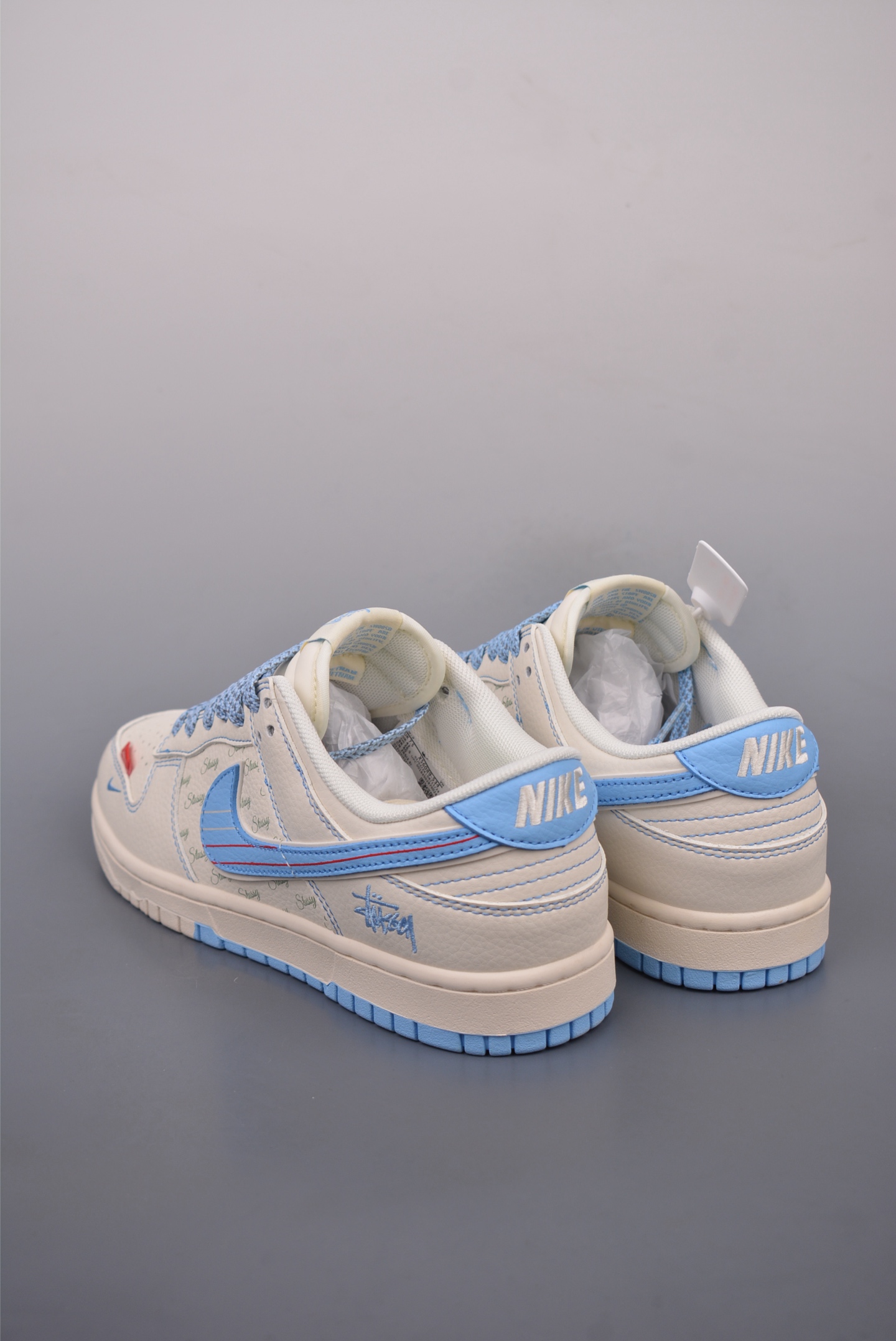 280  Nike SB Dunk Low 斯图西联名 解构抽绳鞋带  XS6089-534