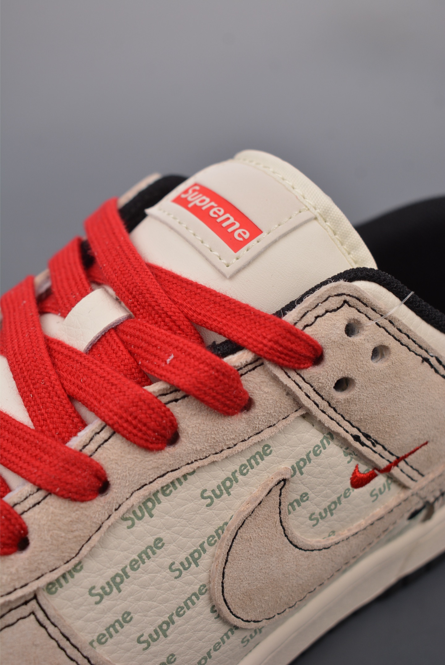 260  Nike SB Dunk Low Supreme联名 解构抽绳鞋带  XS1086-024