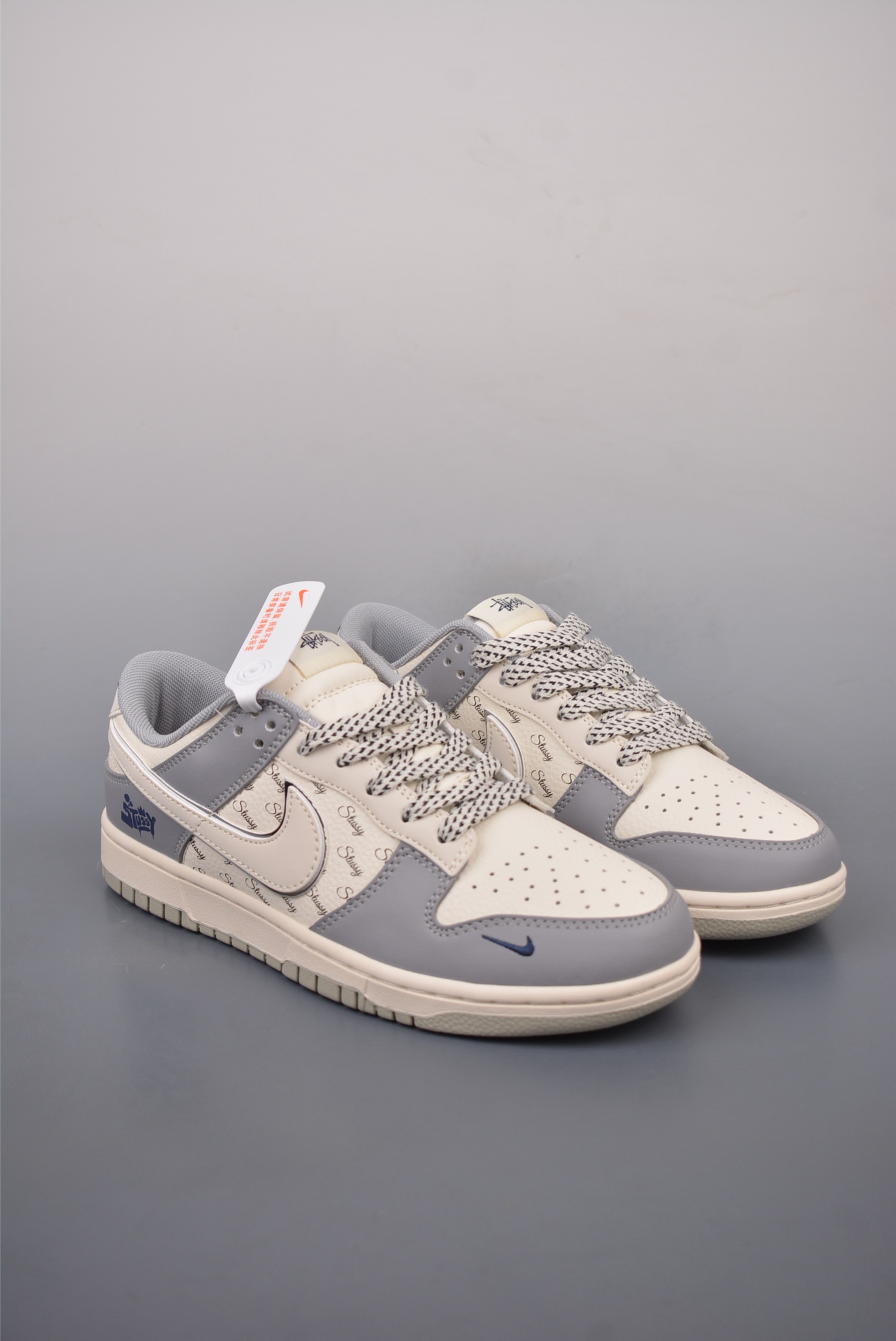 260  Nike SB Dunk Low STUSSY联名 解构抽绳鞋带  SD6868-109