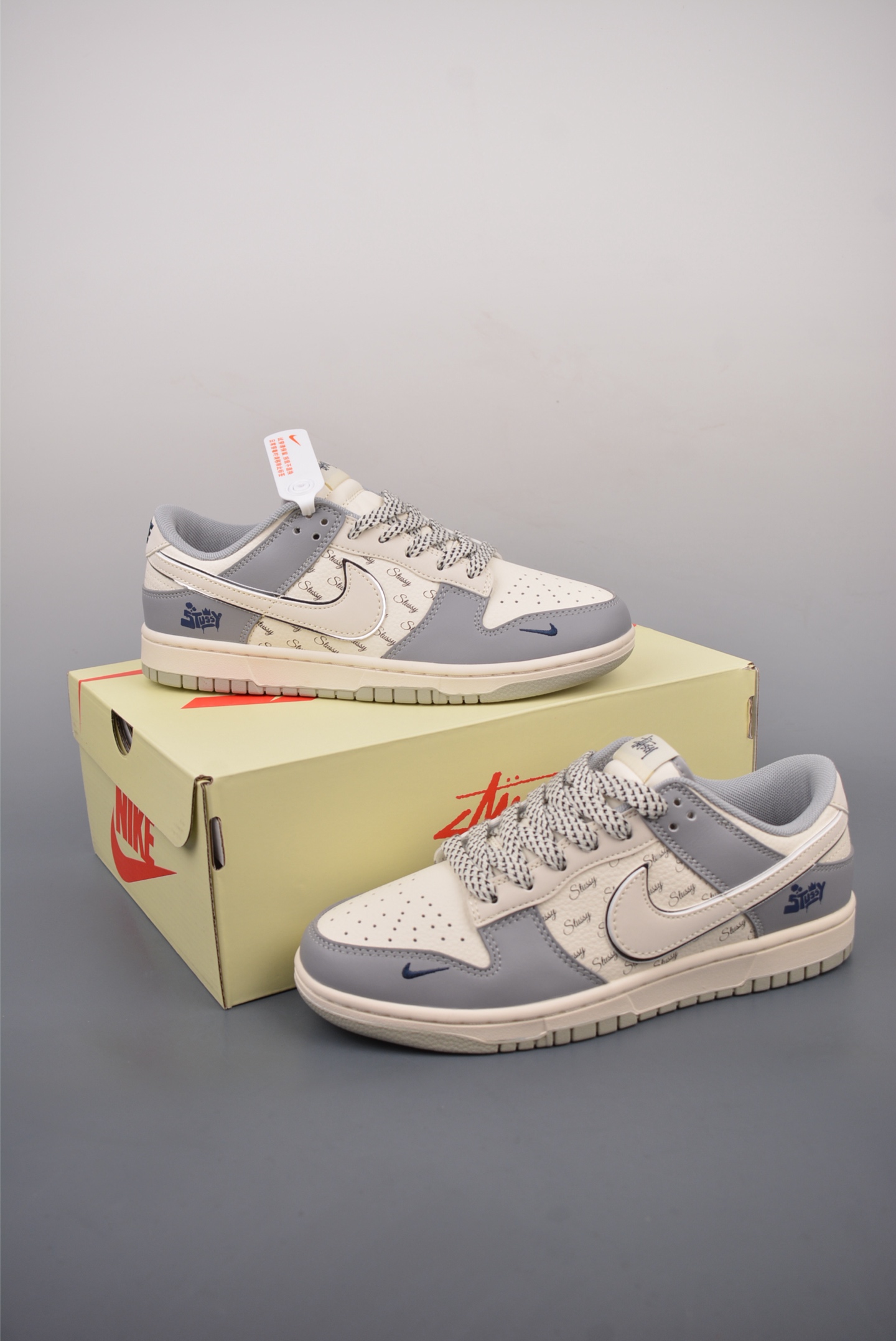260  Nike SB Dunk Low STUSSY联名 解构抽绳鞋带  SD6868-109