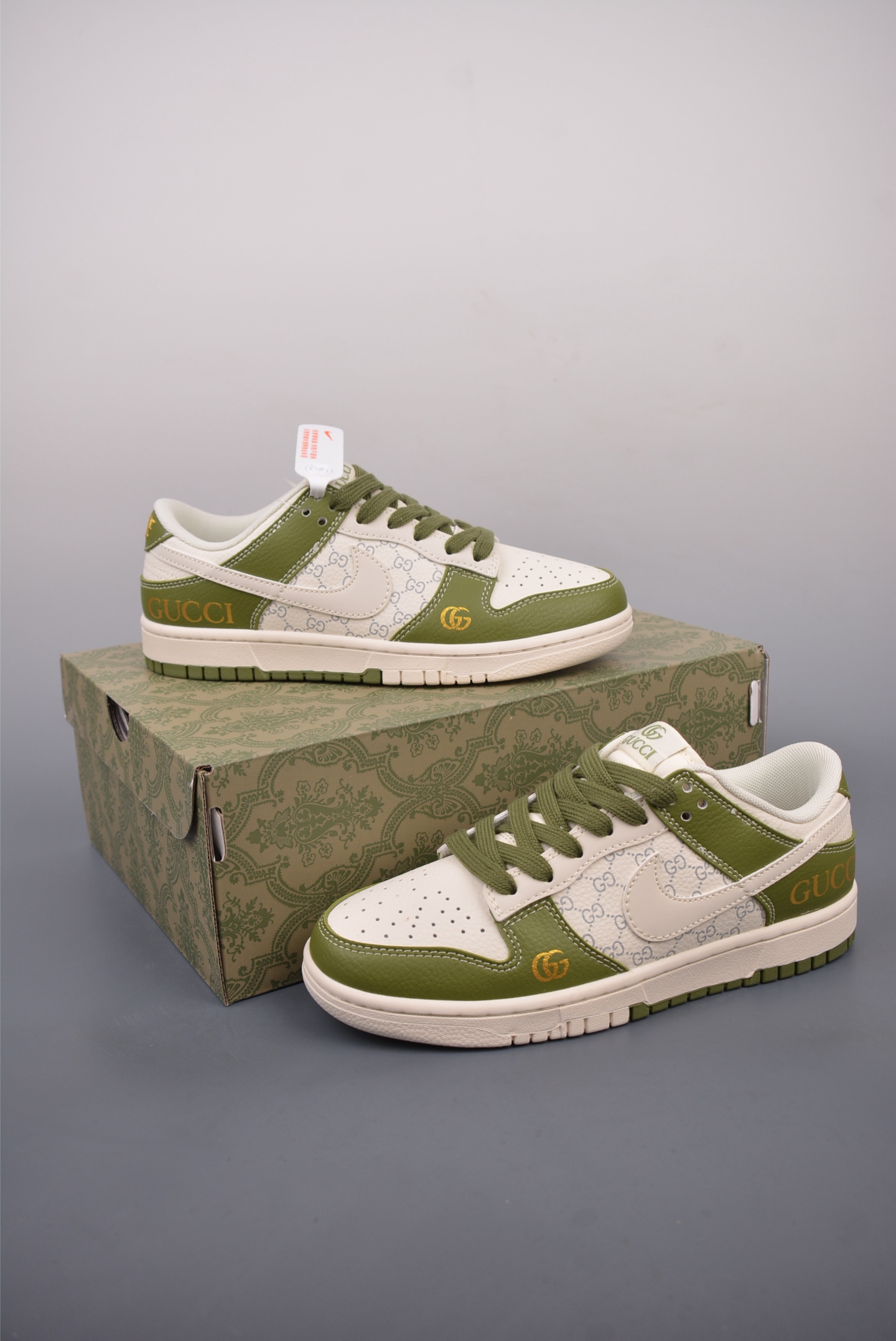 260  Nike SB Dunk Low GUCCI联名 解构抽绳鞋带  SD6868-106