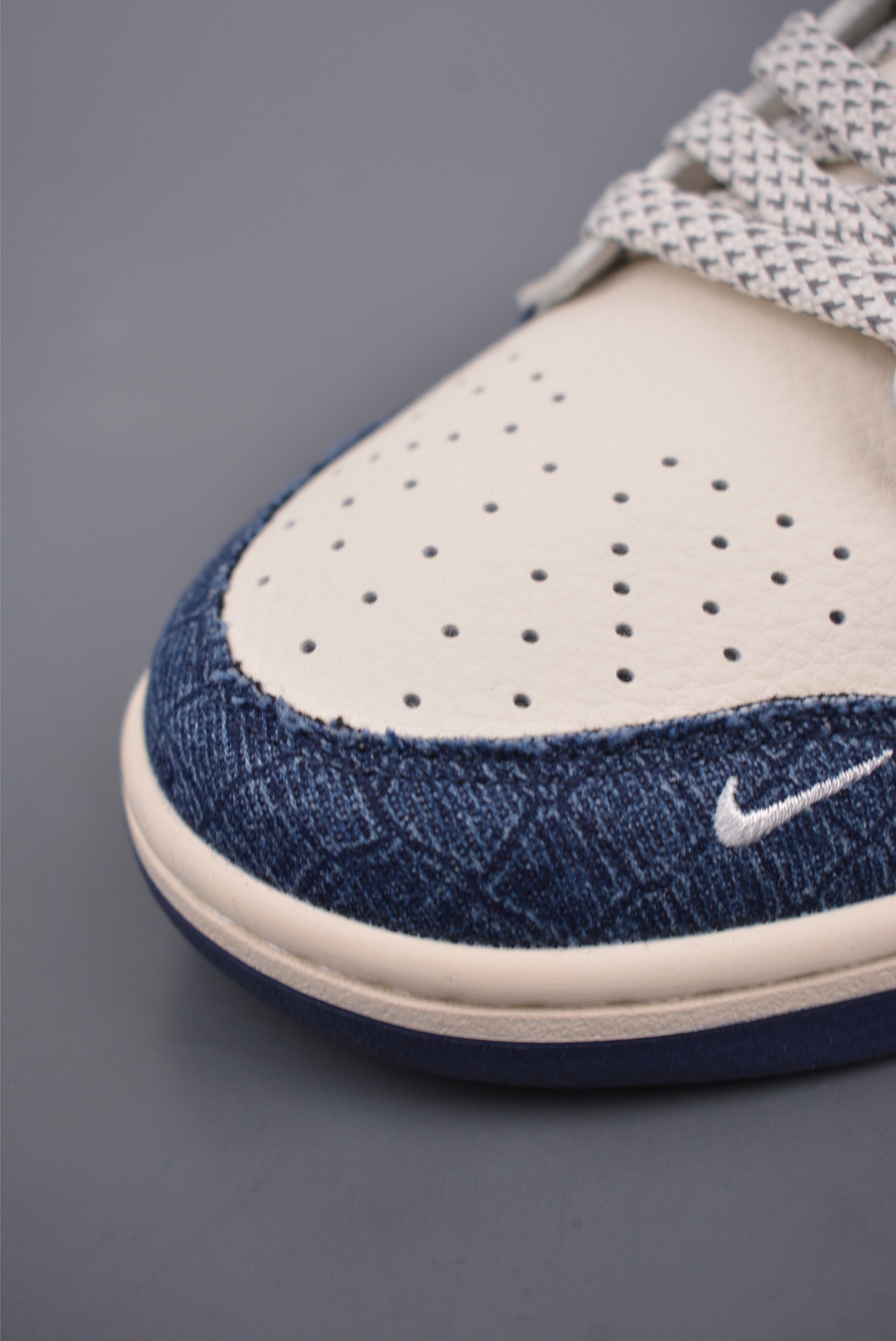 280  Nike SB Dunk Low 牛仔黑8 解构抽绳鞋带  ZH2598-268