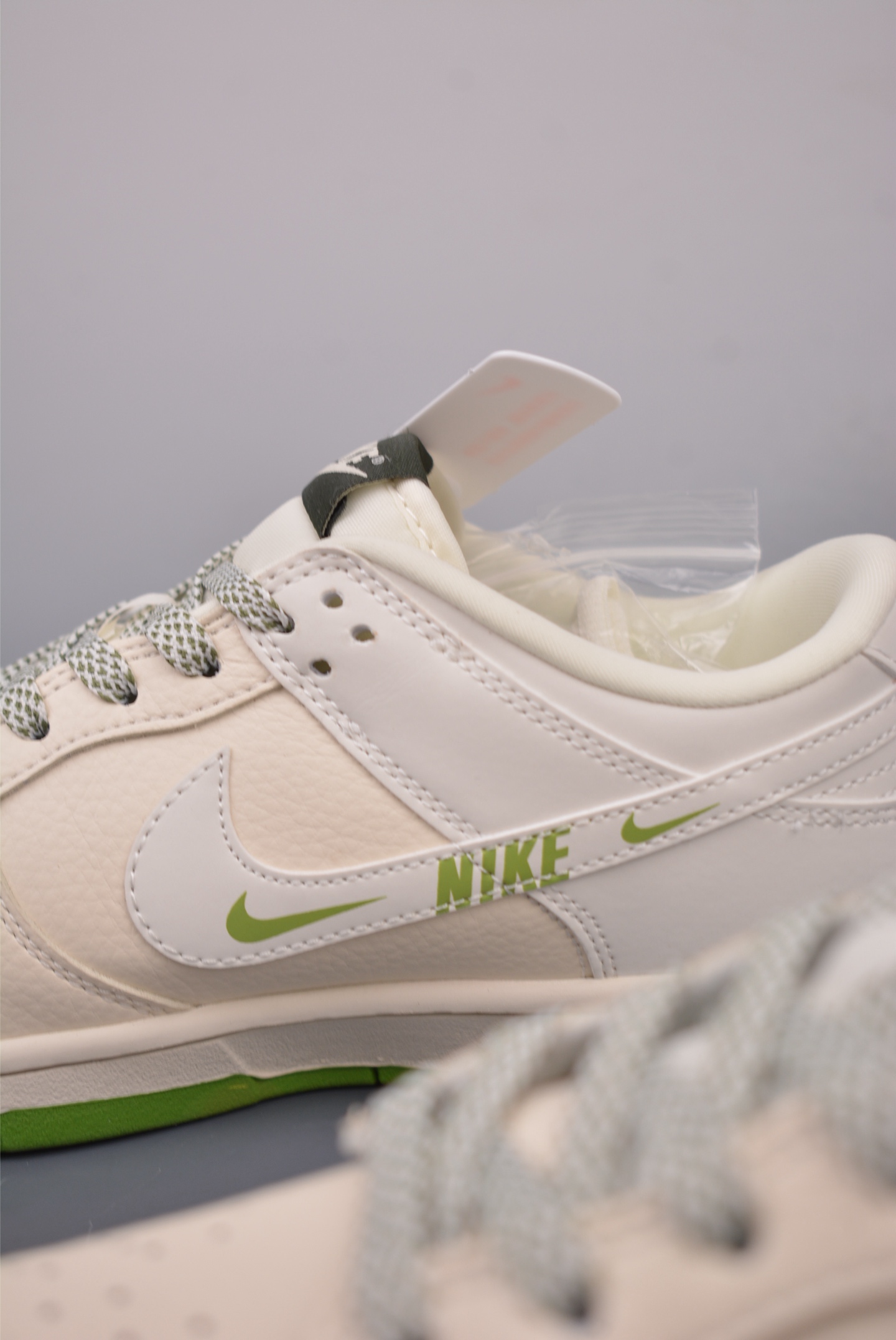 280  Nike SB Dunk Low 米绿 解构抽绳鞋带  KK1333-042