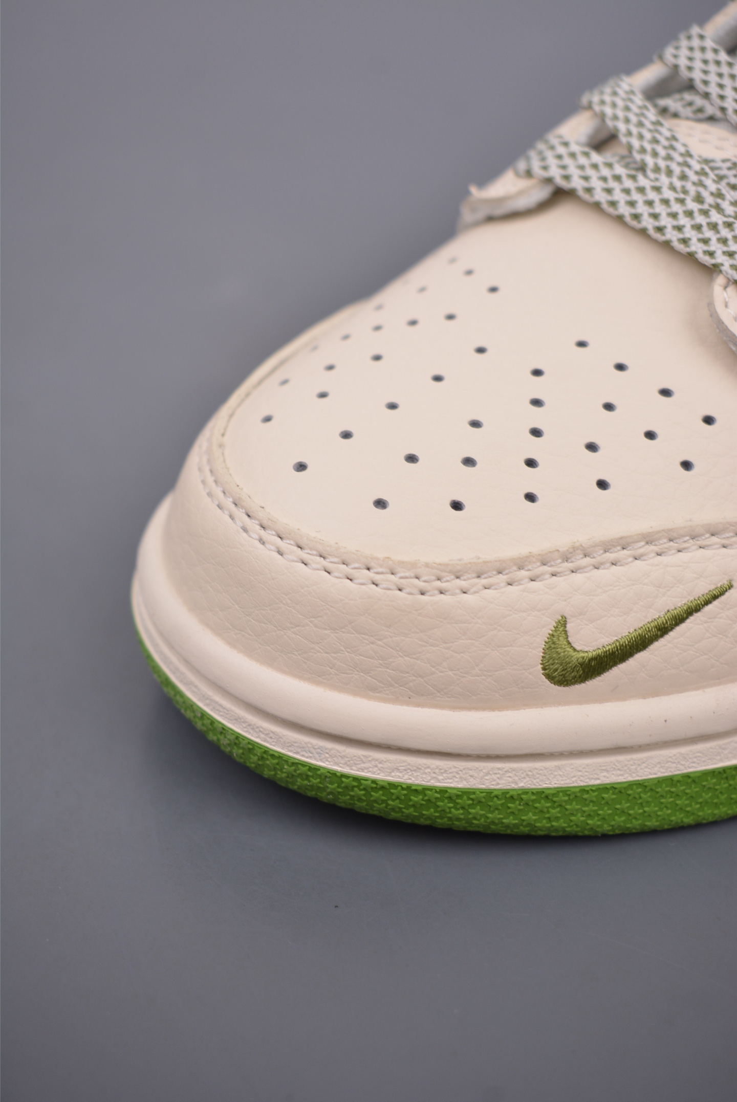 280  Nike SB Dunk Low 米绿 解构抽绳鞋带  KK1333-042