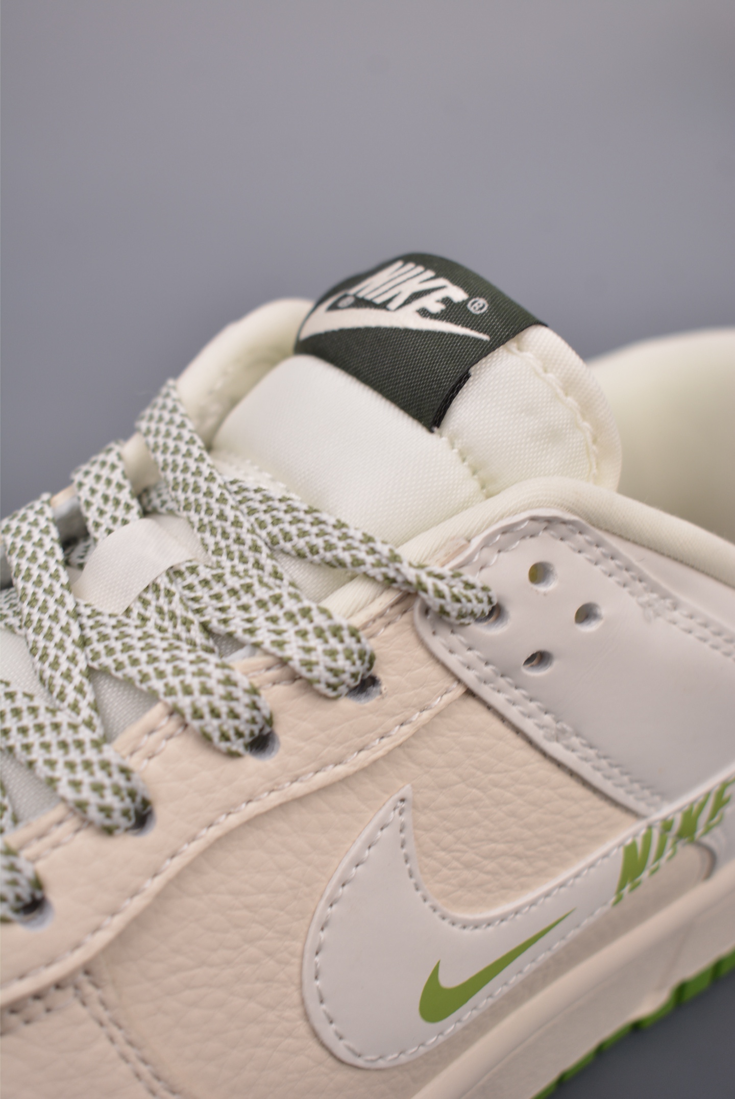 280  Nike SB Dunk Low 米绿 解构抽绳鞋带  KK1333-042