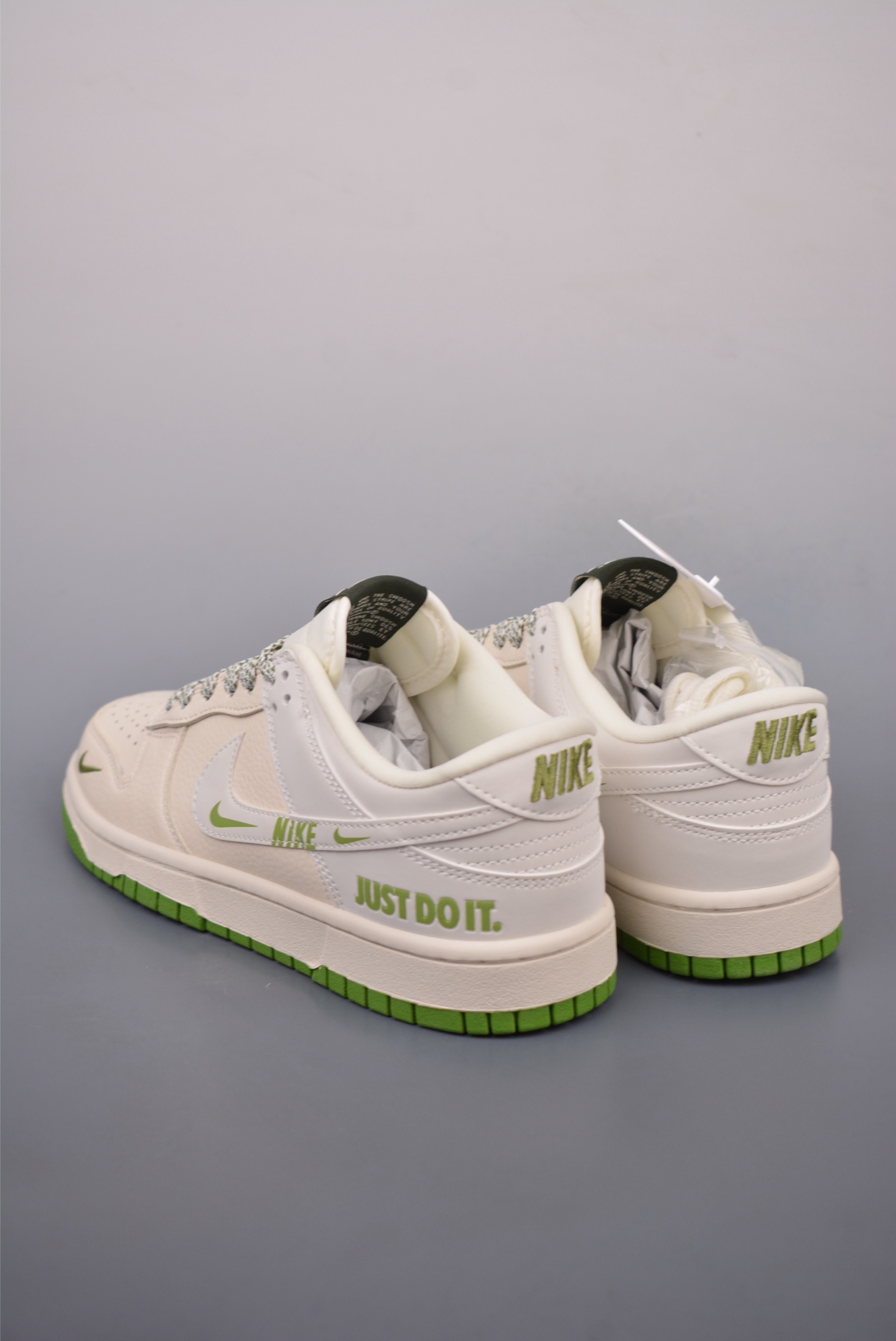 280  Nike SB Dunk Low 米绿 解构抽绳鞋带  KK1333-042