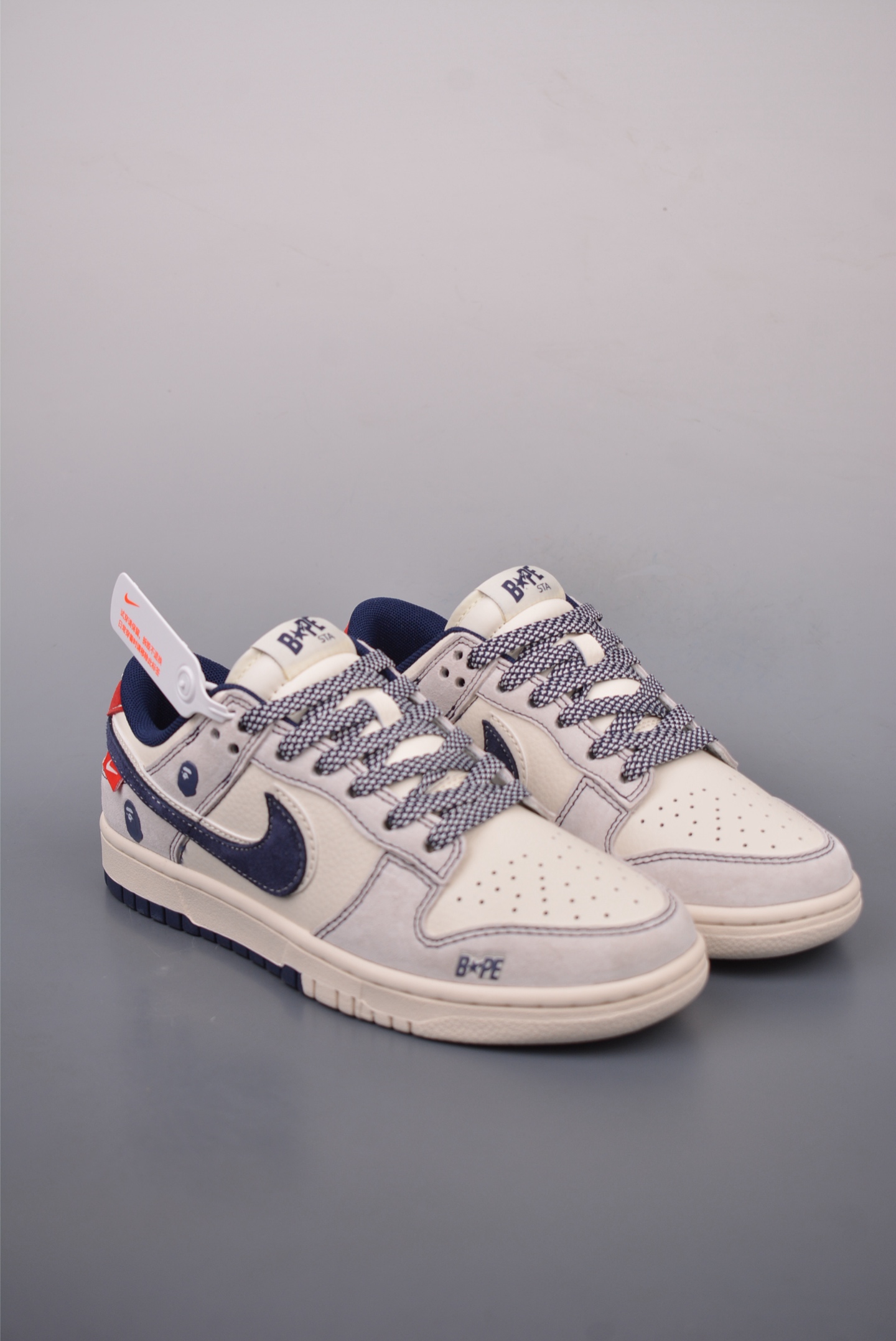 280  Nike SB Dunk Low 猿人头 解构抽绳鞋带  SJ2558-018