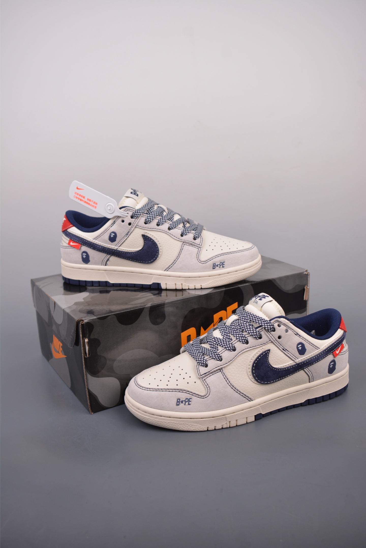 280  Nike SB Dunk Low 猿人头 解构抽绳鞋带  SJ2558-018
