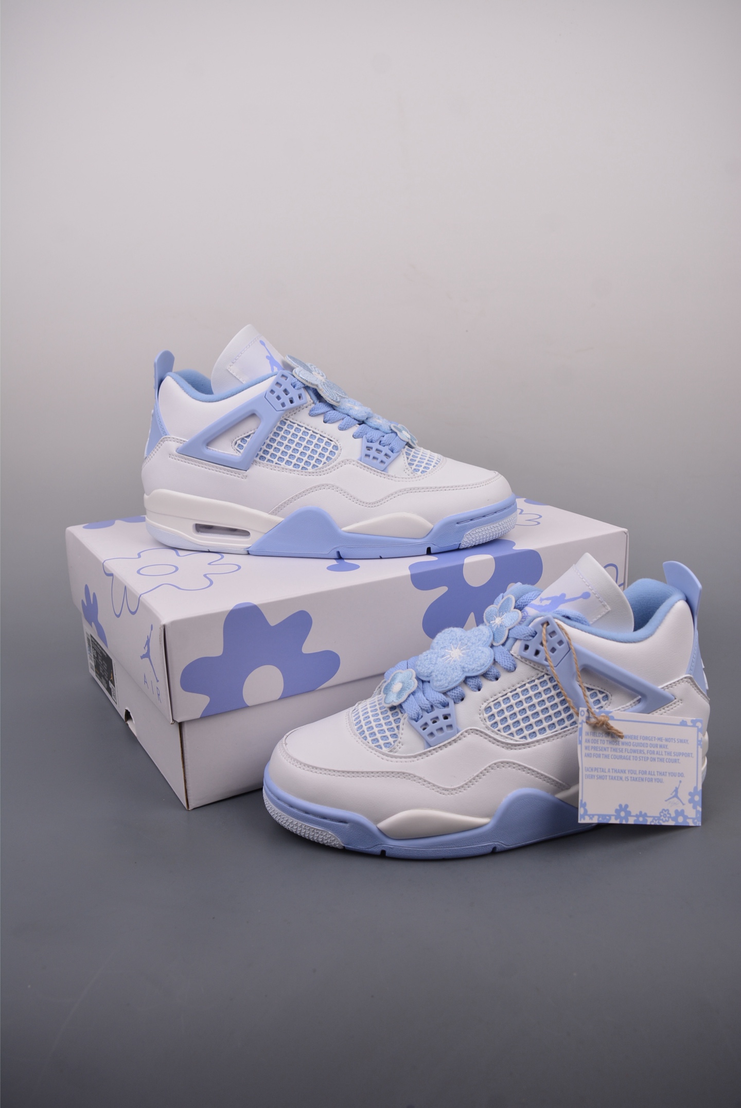 260  Air Jordan 4 retro 白蓝 HV0823-100
