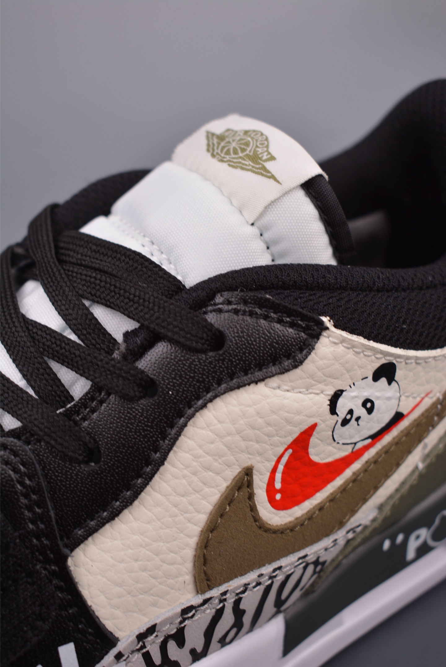 260  Air Jordan Legacy 312 ”嘟嘴熊猫” 星之禾  特殊手绘   CD7069-120