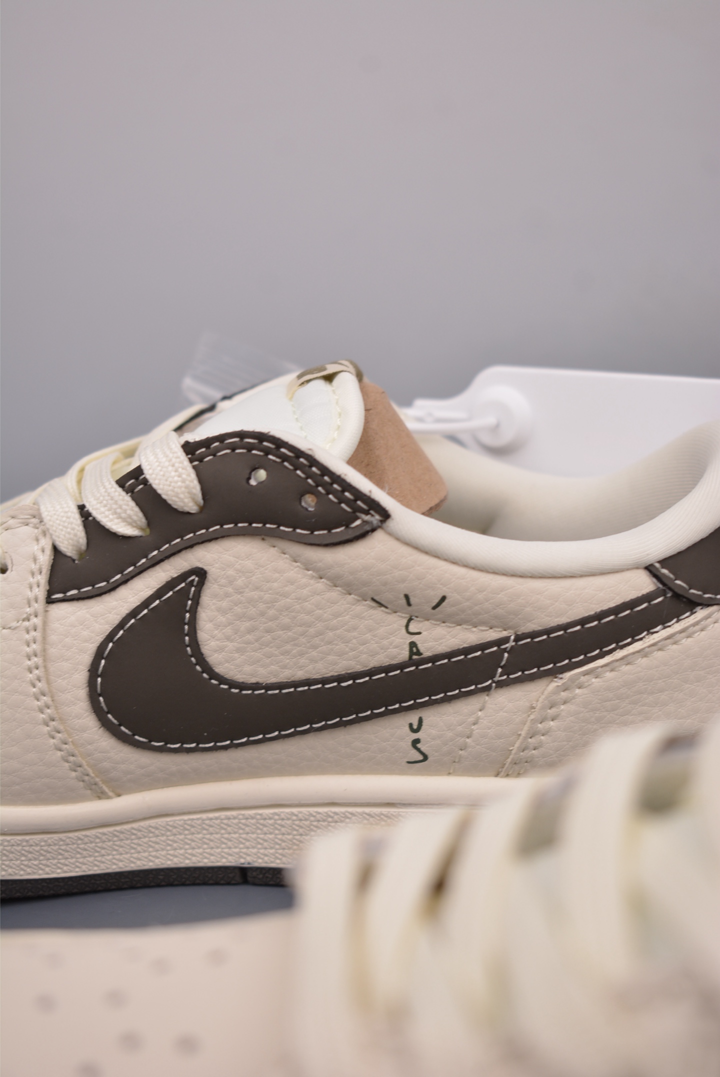 280  Fragment x Travis Scott x Dior Air Jordan 1 Low 三方联名倒钩   LD2025-006