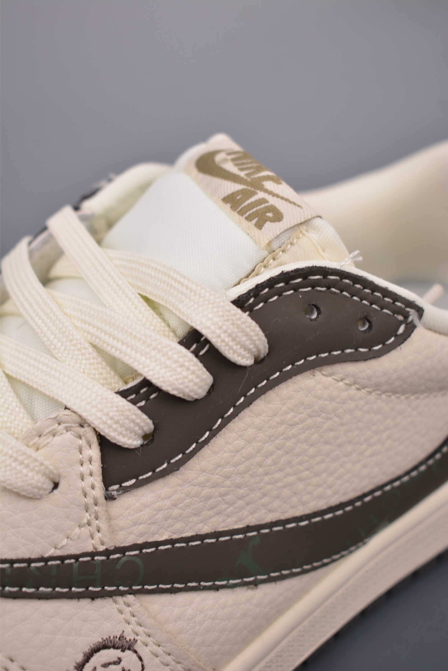 280  Fragment x Travis Scott x Dior Air Jordan 1 Low 三方联名倒钩   LD2025-006