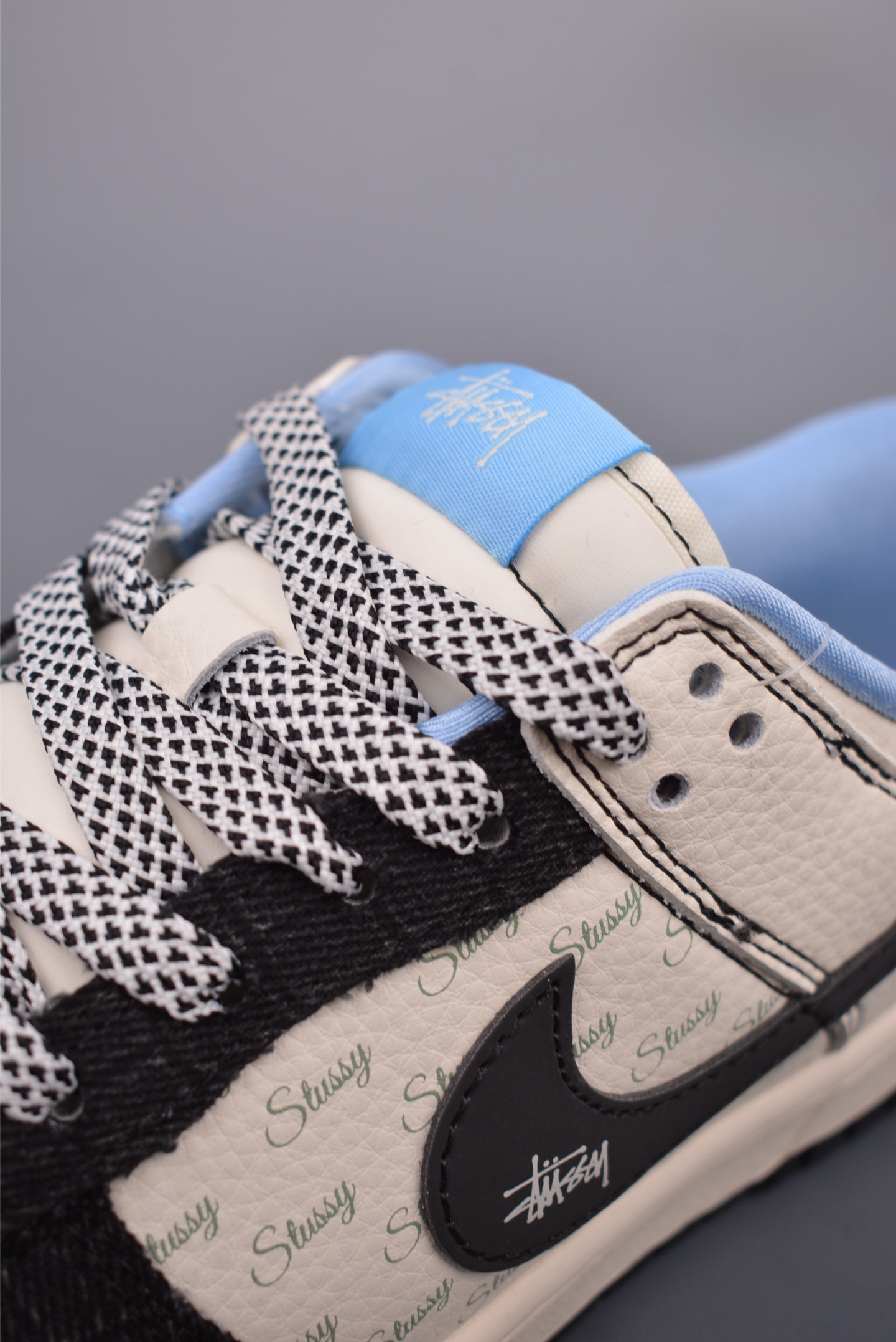 280  Nike SB Dunk Low 斯图西联名 解构抽绳鞋带   ZH2598-267