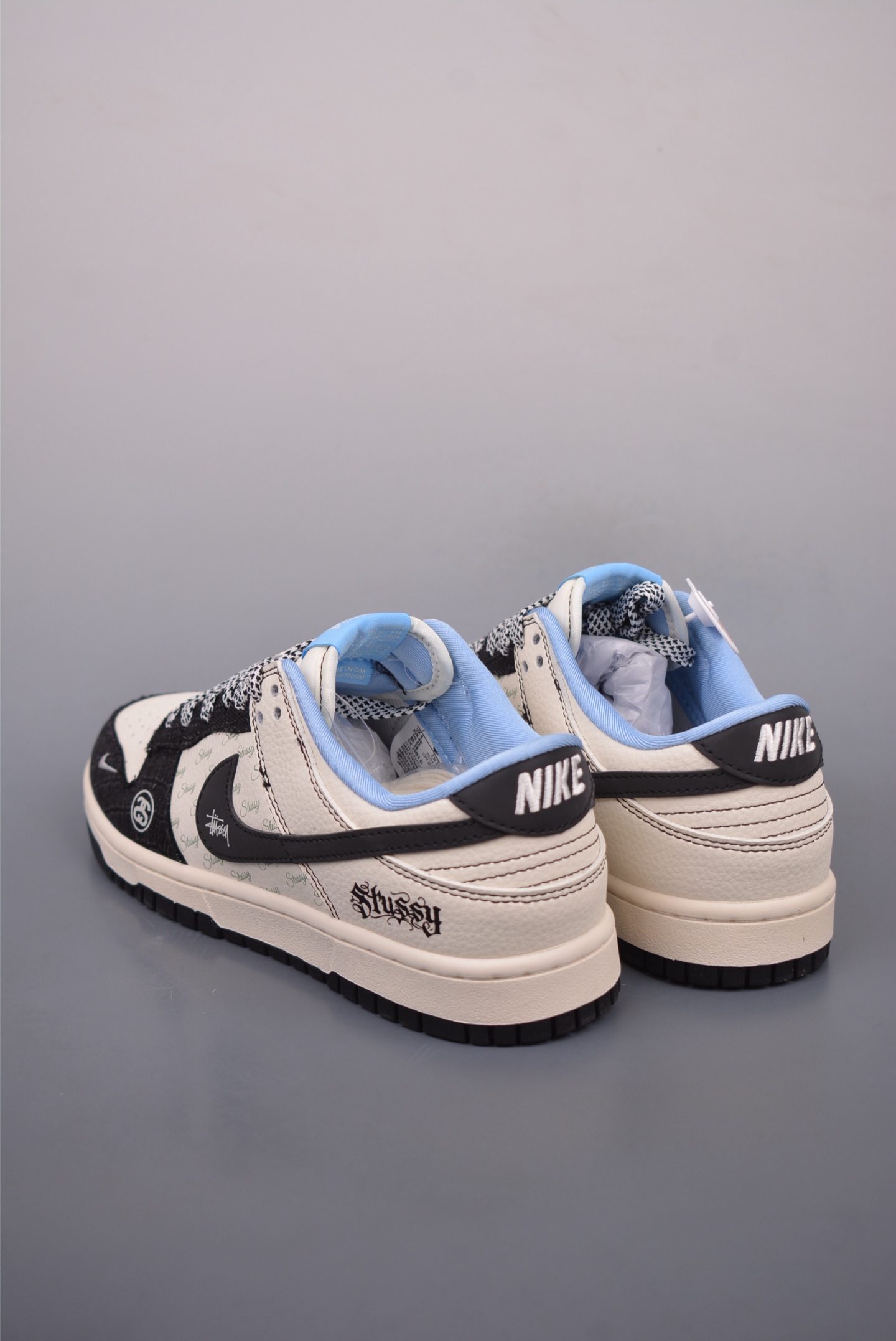 280  Nike SB Dunk Low 斯图西联名 解构抽绳鞋带   ZH2598-267