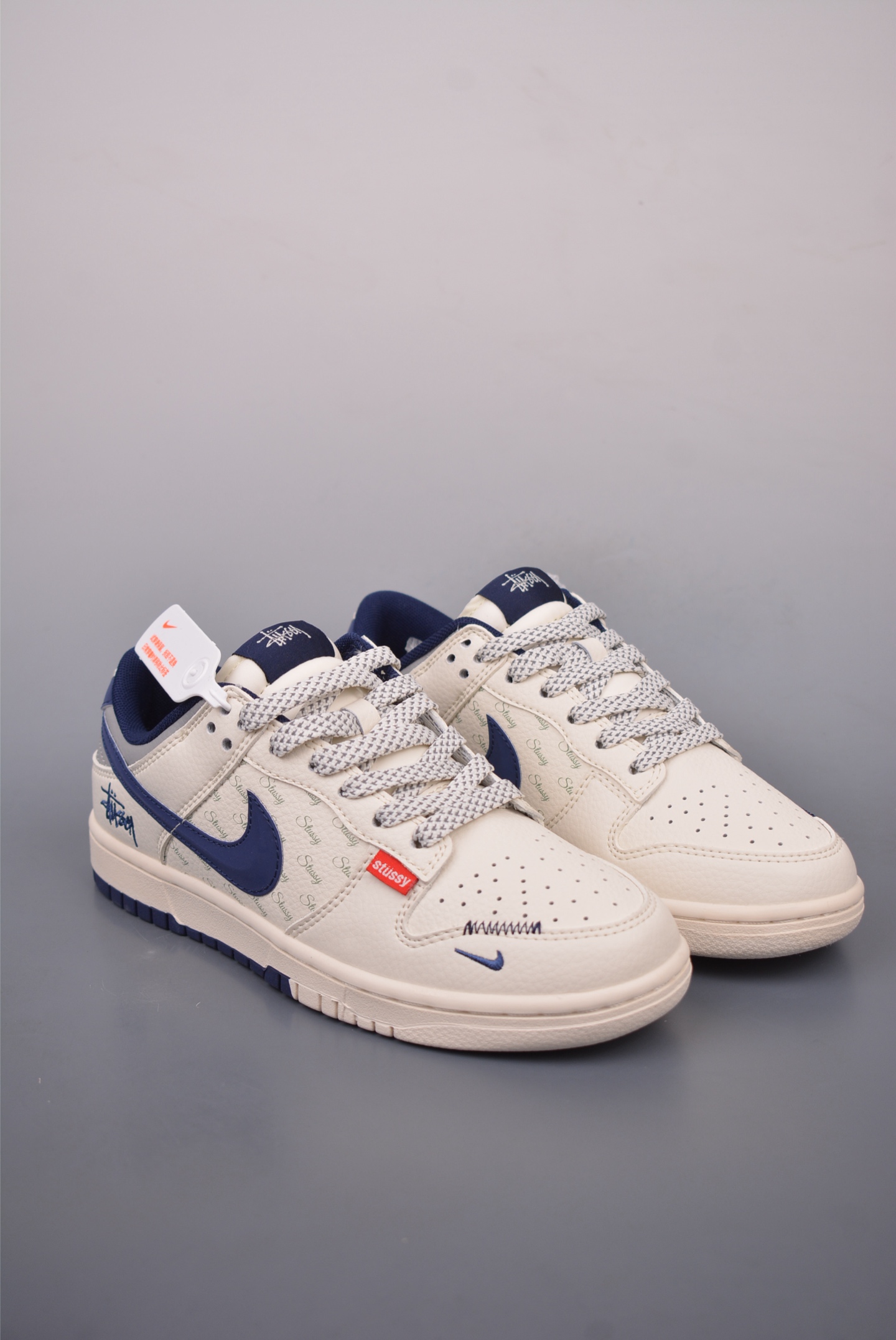 280  Nike SB Dunk Low 斯图西联名 解构抽绳鞋带  XS6089-541