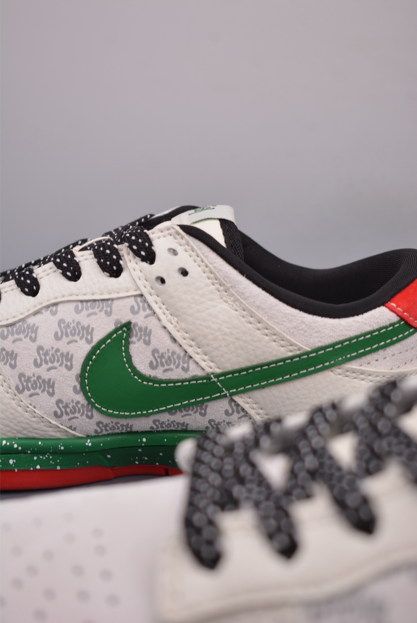 280  Nike SB Dunk Low 斯图西联名 解构抽绳鞋带  SC9207-406