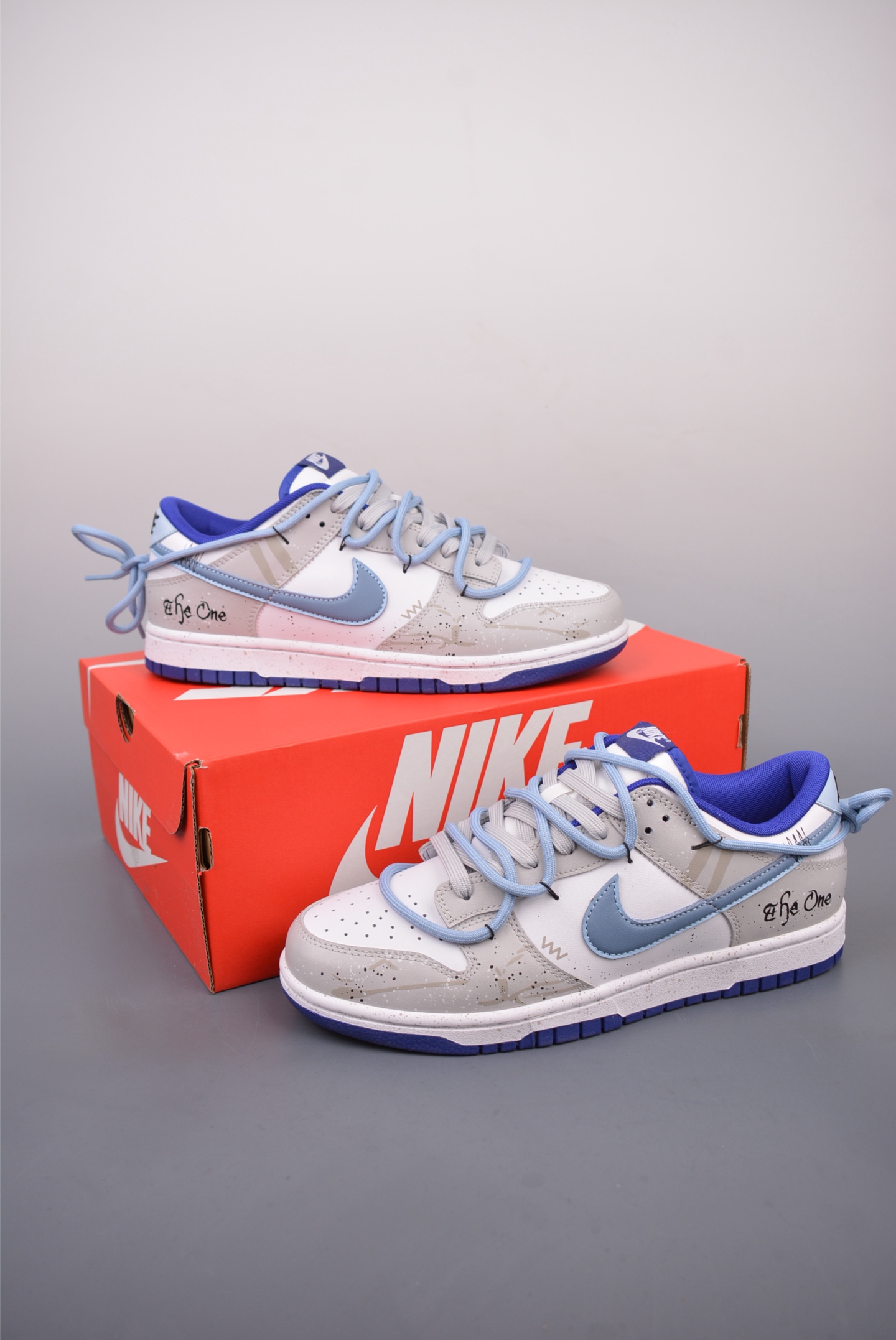 280  Nike SB Dunk Low 水墨晕染 解构抽绳鞋带 DV0833-103