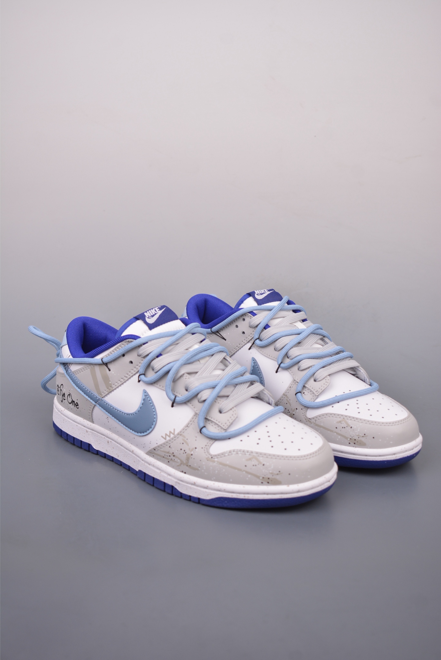 280  Nike SB Dunk Low 水墨晕染 解构抽绳鞋带 DV0833-103