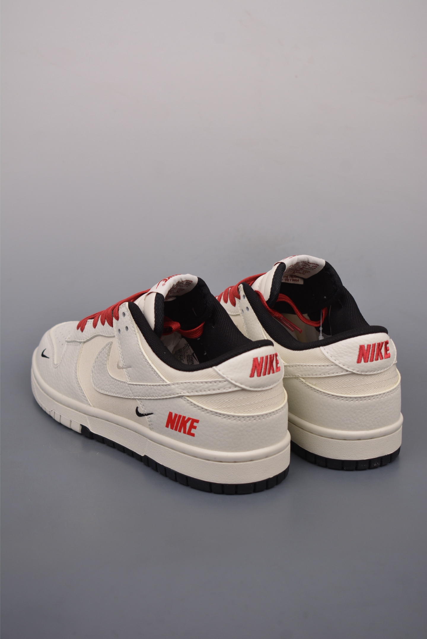 260  Nike SB Dunk Low 白红黑 解构抽绳鞋带  CY5979-120