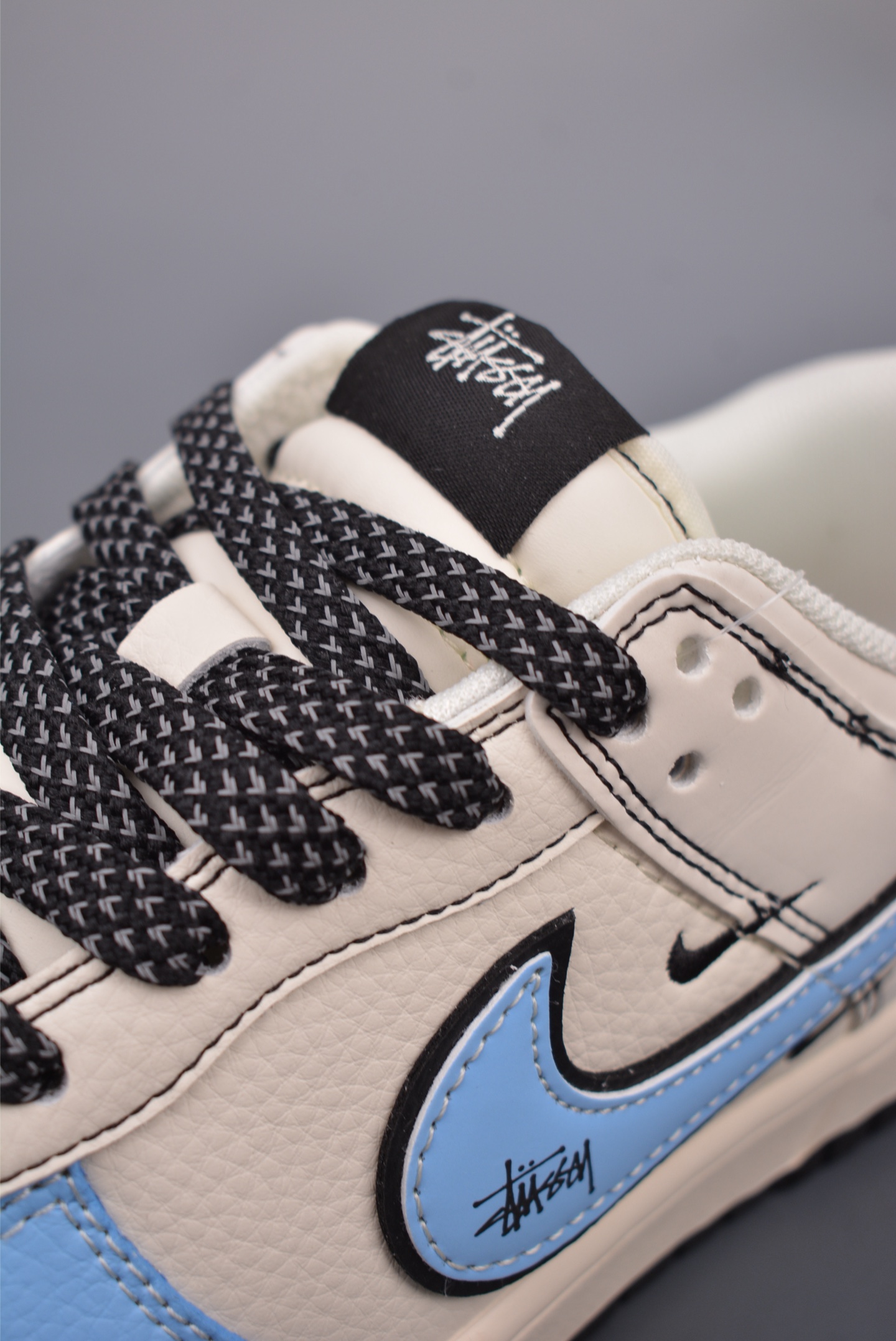 280  Nike SB Dunk Low 斯图西联名 解构抽绳鞋带  ZH2598-225