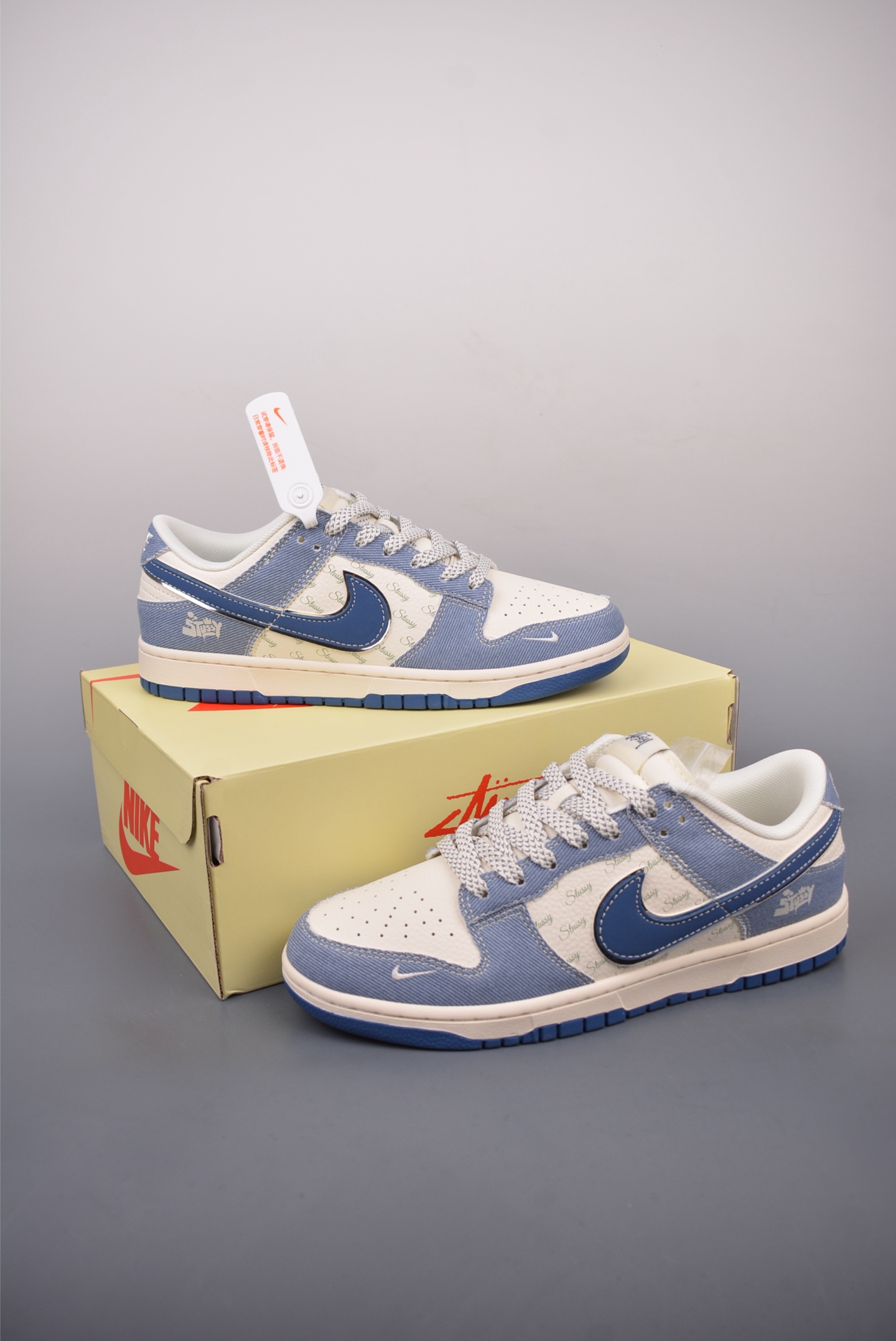 280  Nike SB Dunk Low STUSSY联名 解构抽绳鞋带 JJ2508-562