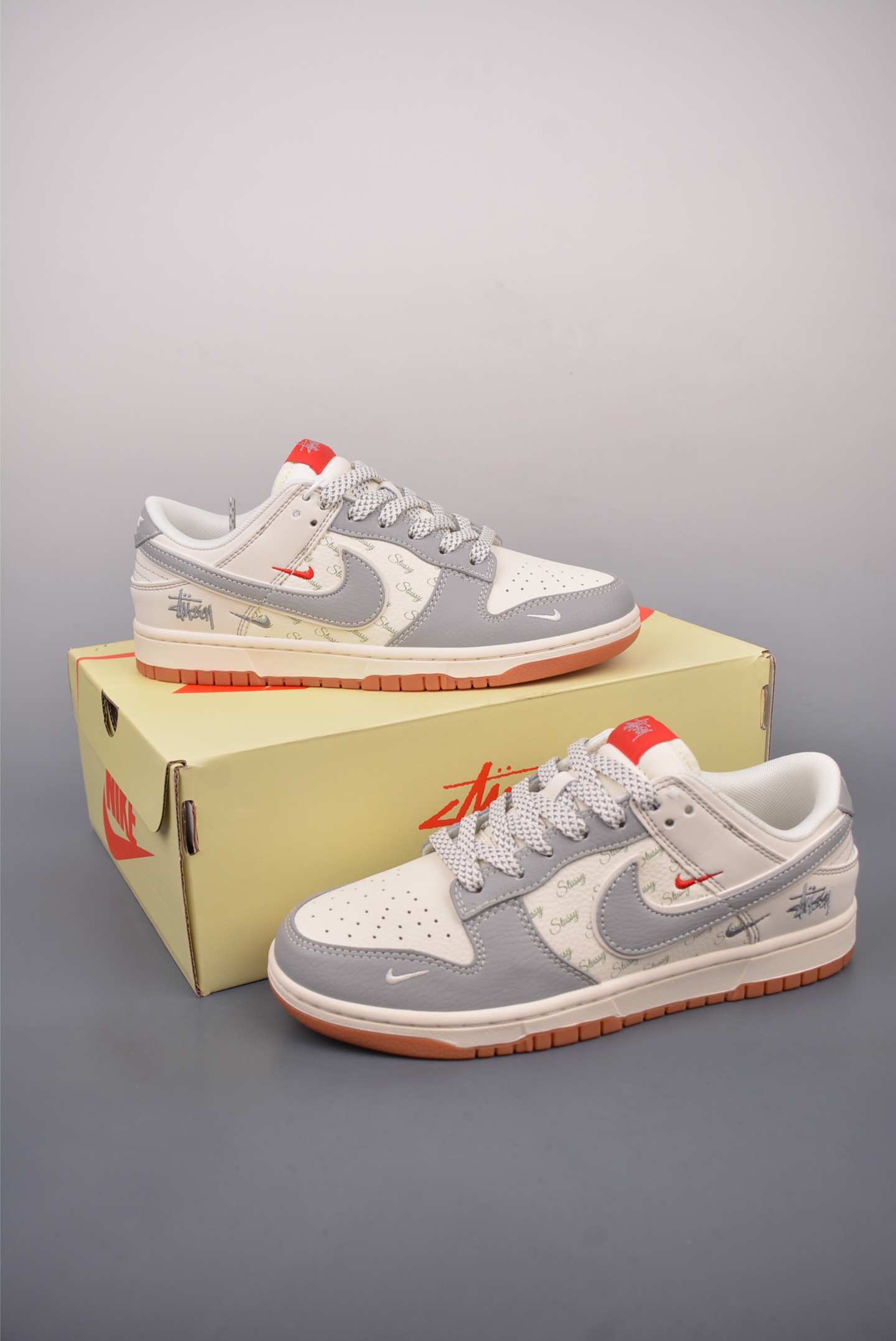 280  Nike SB Dunk Low 斯图西联名 解构抽绳鞋带  XS6089-531