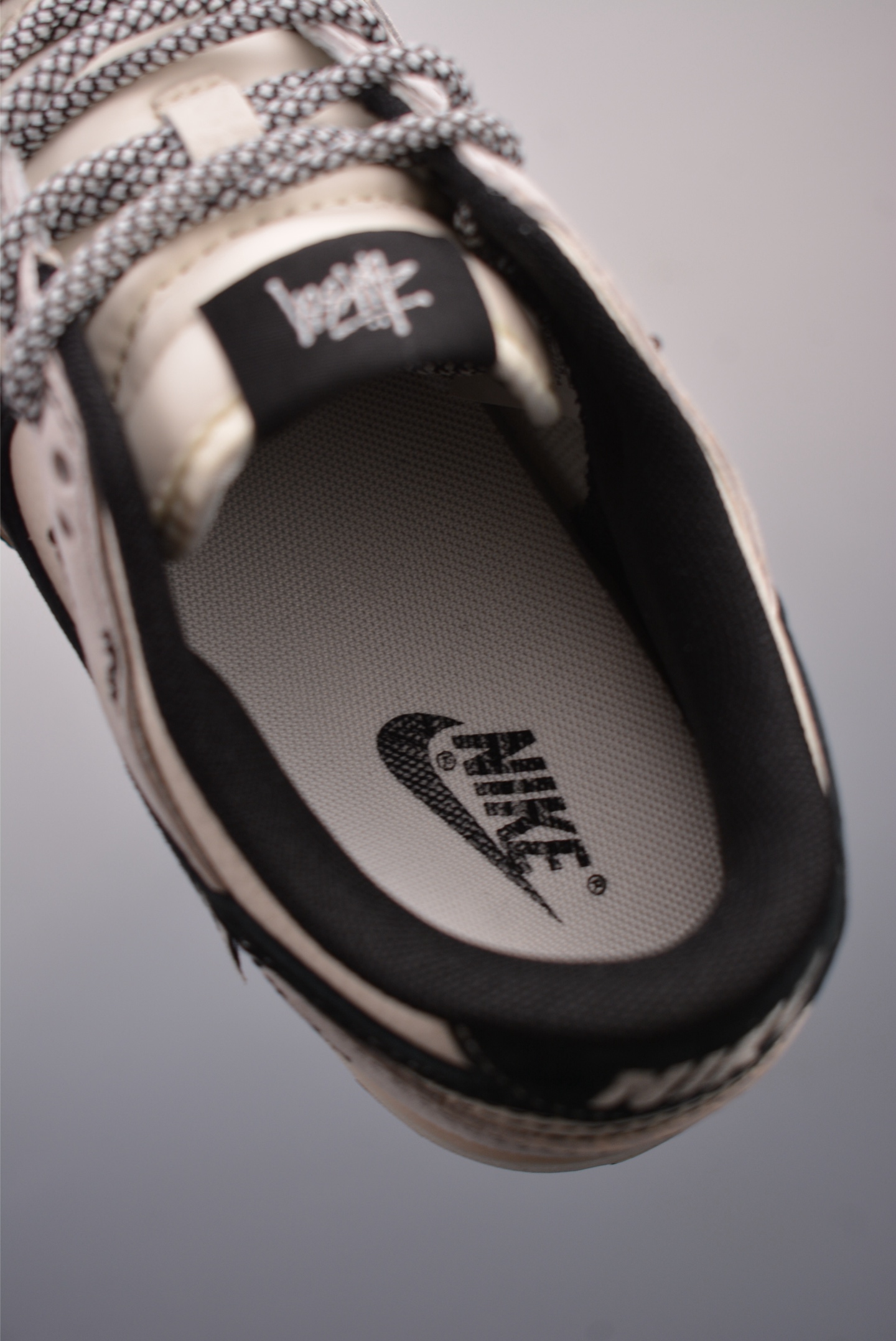 280  Nike SB Dunk Low 斯图西联名 解构抽绳鞋带   XY5066-298