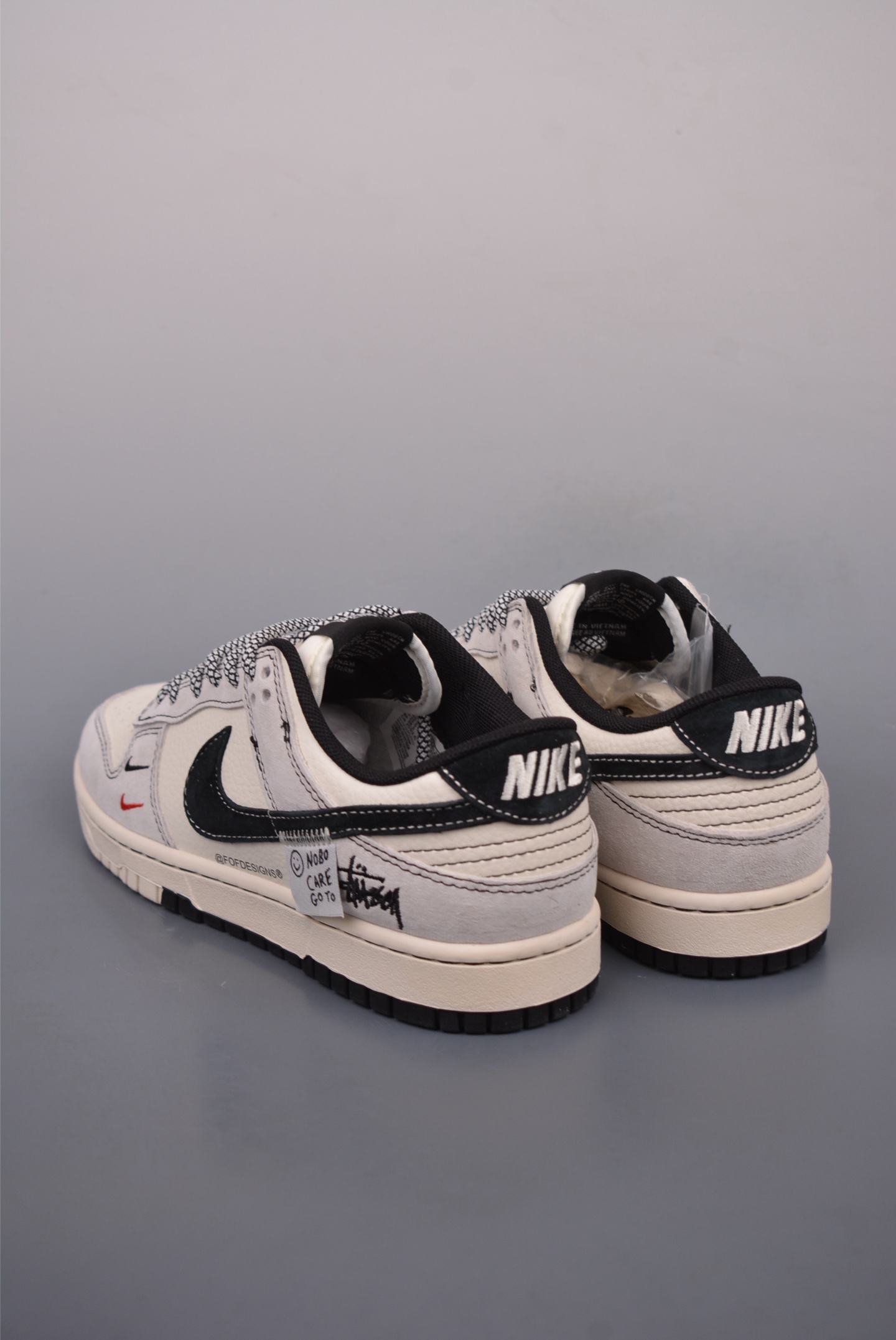 280  Nike SB Dunk Low 斯图西联名 解构抽绳鞋带   XY5066-298