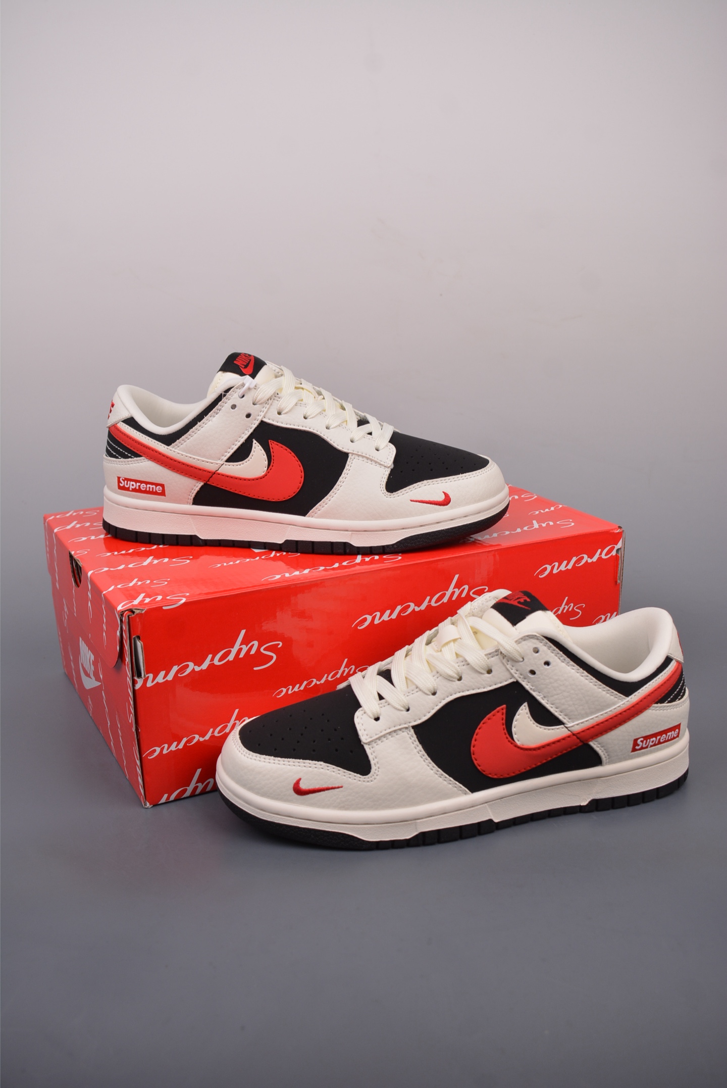 300  Nike SB Dunk Low Supreme联名 解构抽绳鞋带  CS1688-102