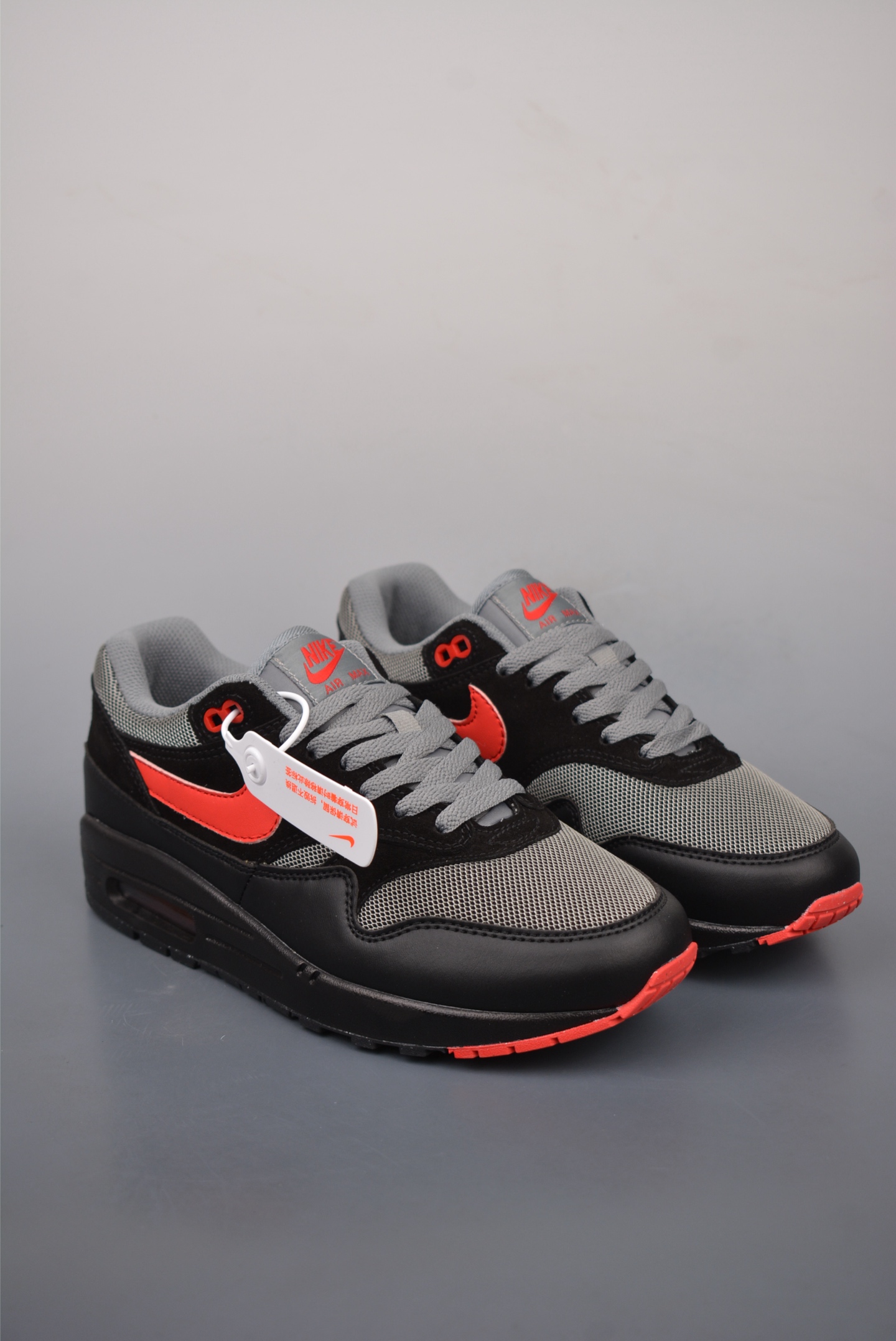 220  Nike Air Max 1 复刻拼接 纯原版本 复古休闲跑步鞋  FZ5808-008